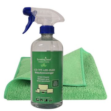 Screen Clean Reinigungs-Set ScreenClean 500ml LCD-TFT-OLED-LCD Reiniger inkl. Microfasertuch, (1-St)