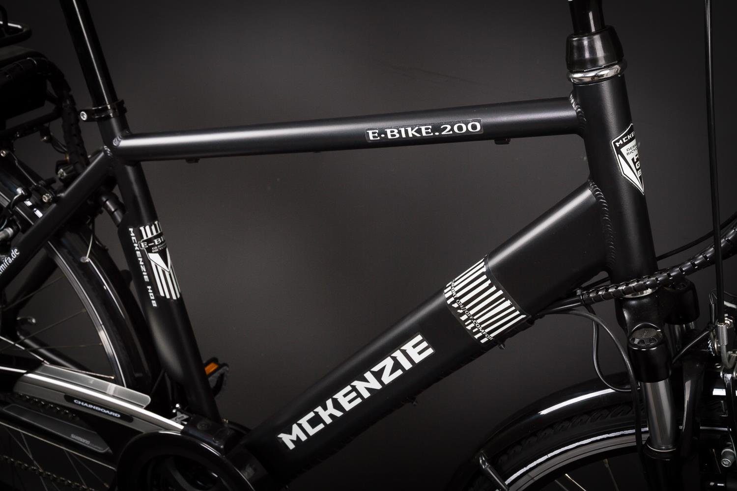 Non-Branded Fahrradrahmen Fahrrad Rahmen Aufkleber Schriftzug Set Decal Bike silber Design