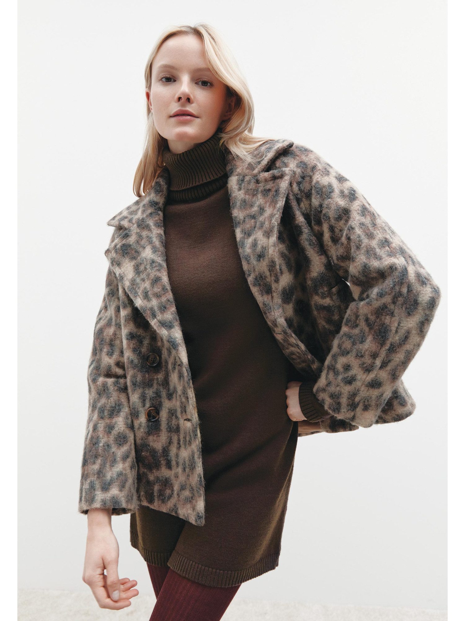 MORE&MORE Blouson stylishe Leo-Jacke günstig online kaufen