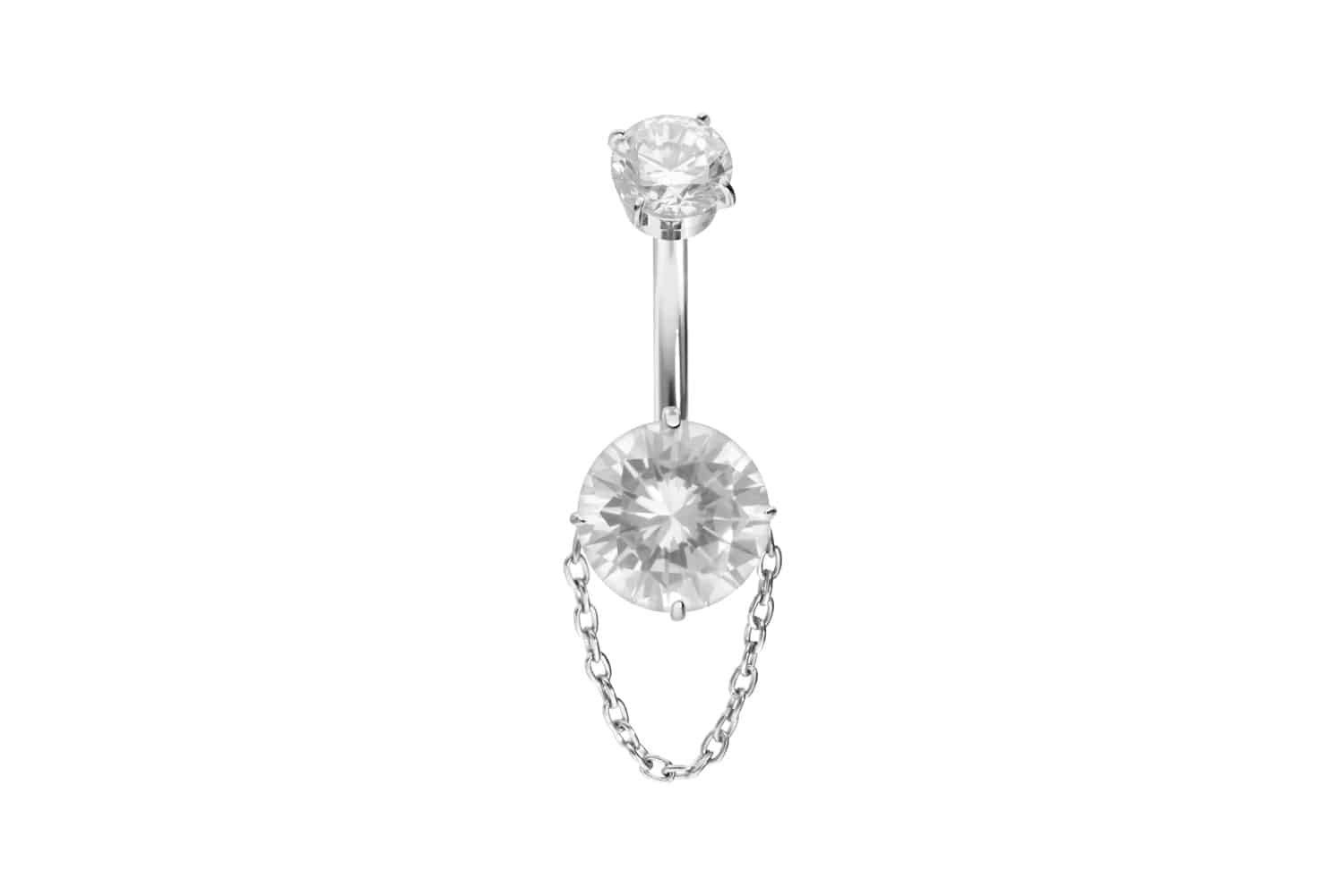 PIERCINGLINE Bauchnabelpiercing Titan Bananabell mit Innengewinde günstig online kaufen
