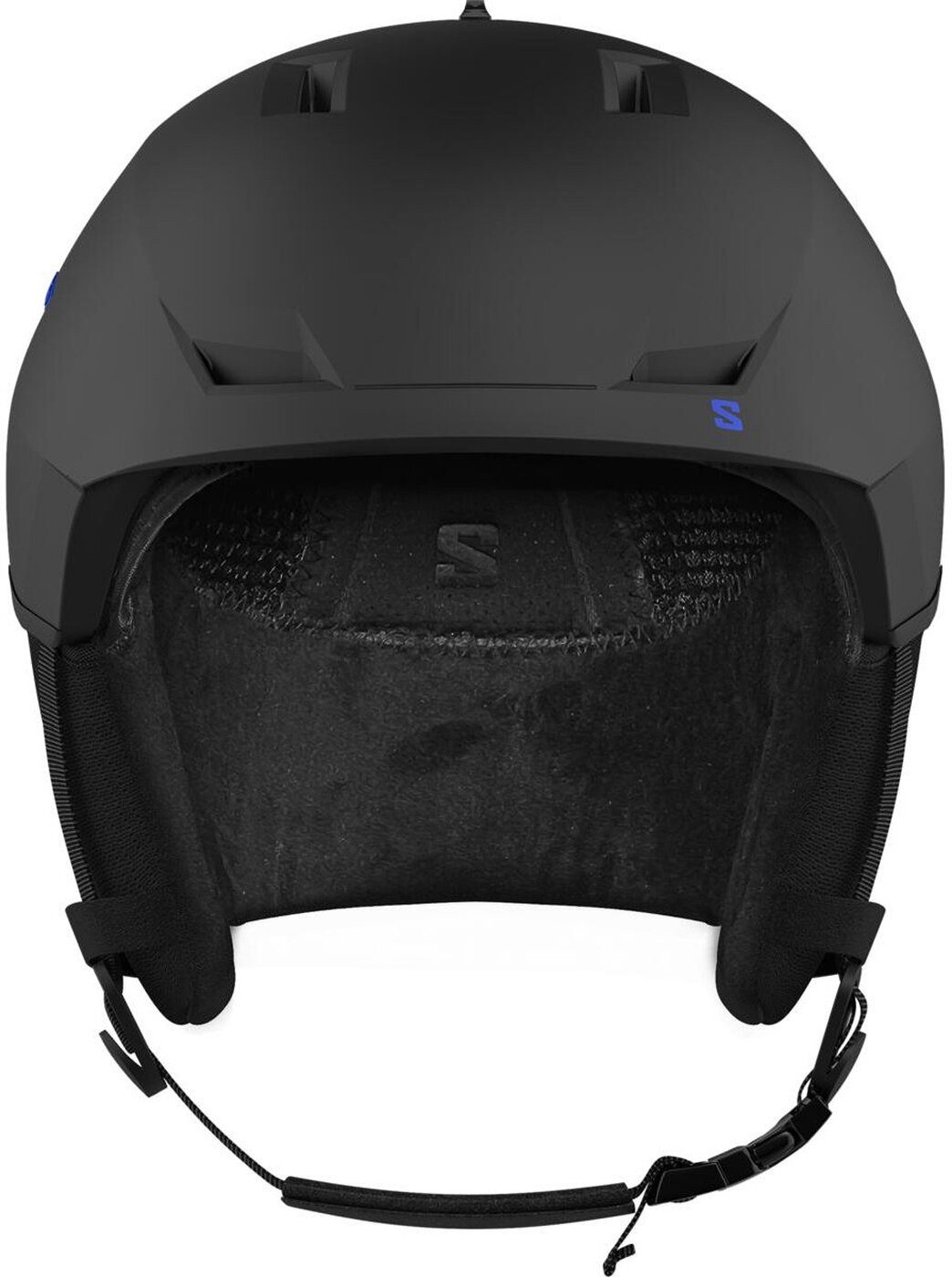 Salomon Skihelm HELMET PIONEER LT Black Pop Race Blue BLACK BLUE/