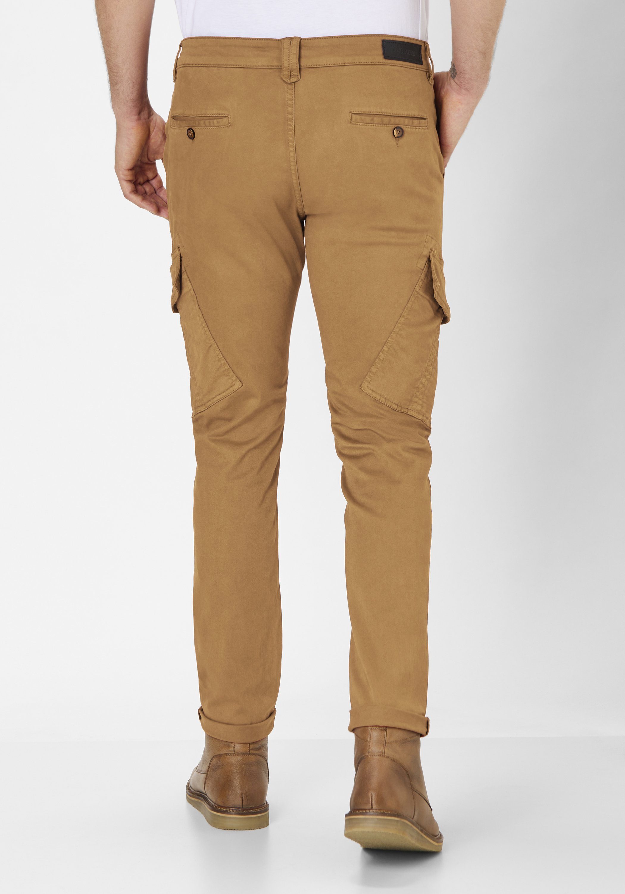 Redpoint Cargohose Fit Chinohose- Kingston Edition 16 camel Tapered Shades