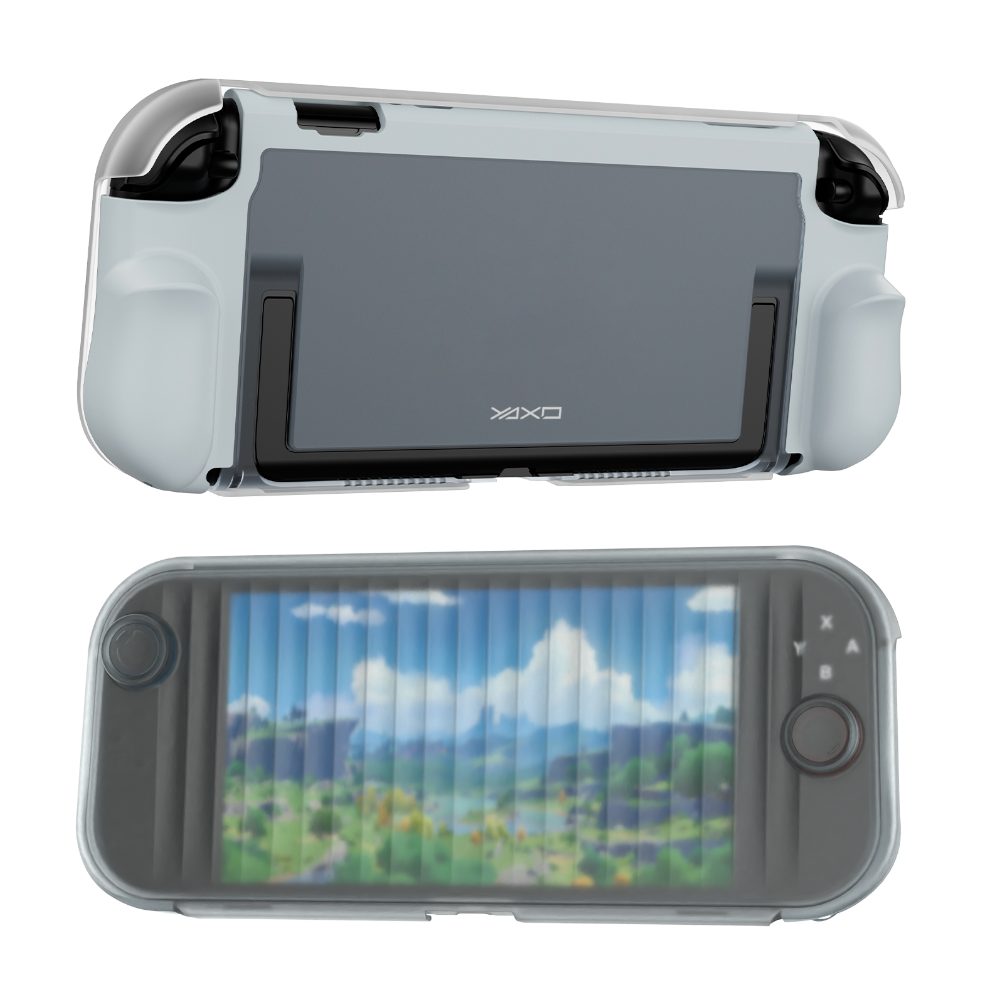 YAXO Nintendo-Schutzhülle Buzzard Switch 2 Hülle stoßfest robust Dock-kompatibel Standfunktion 7,9 Zoll, Militärstandard Fallschutz