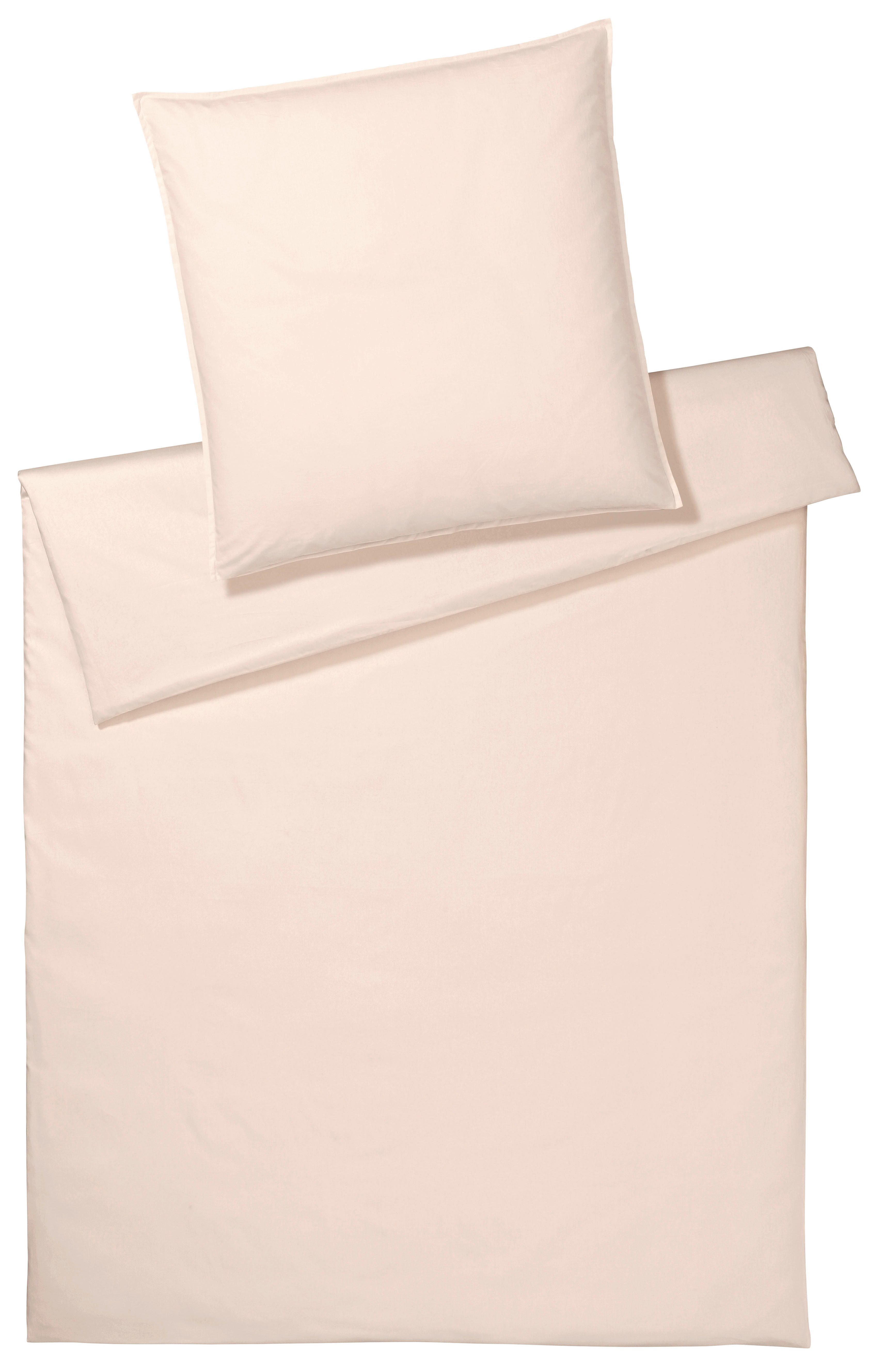 Elegante Bettwäsche Crisp, Washed Cotton, 2 teilig, angenehmes Hautgefühl