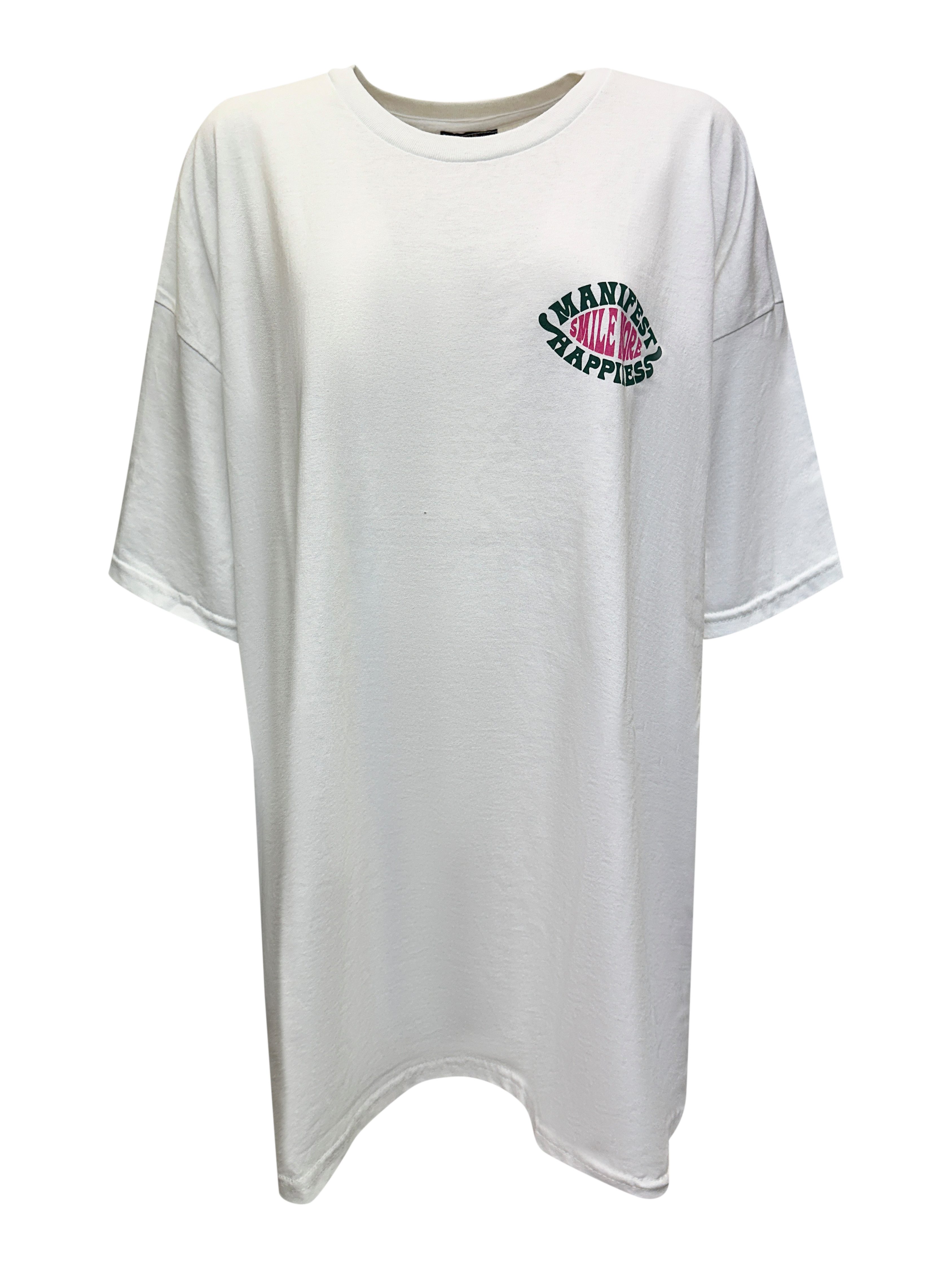 Worldclassca T-Shirt Worldclassca Oversized PEACE LOVE Print T-Shirt lang S günstig online kaufen