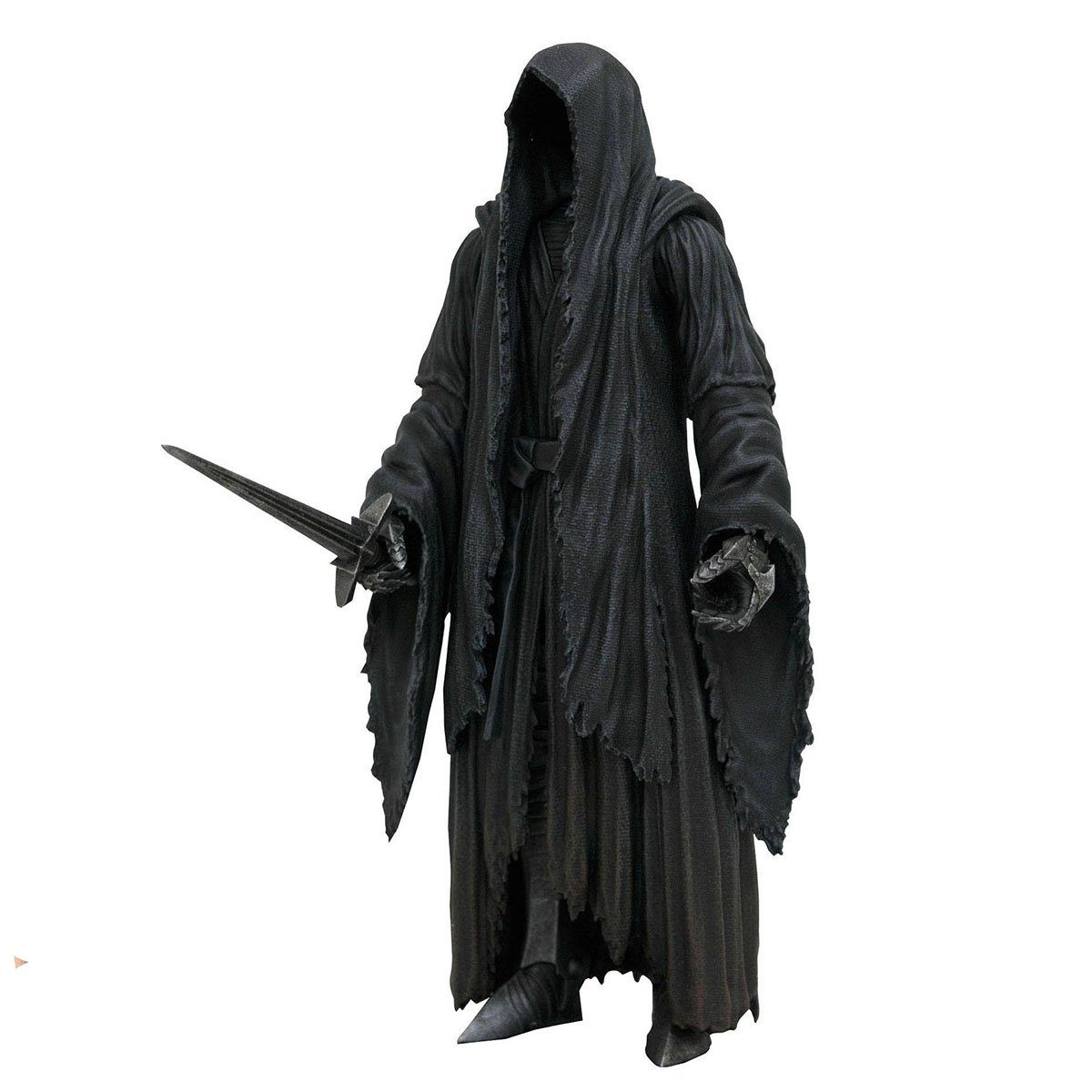 Diamond Select Toys Actionfigur Herr der Ringe, (Deluxe Action Figur ca. 18 cm), mit Zubehör und Diorama-Base