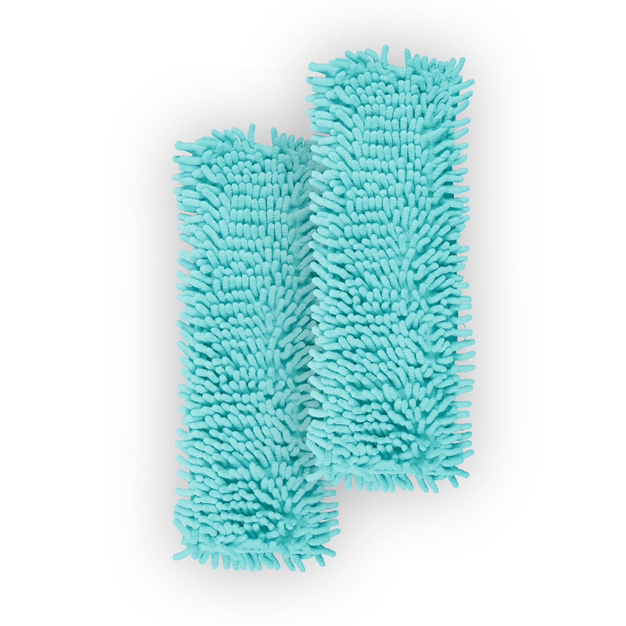 Bestlivings Ersatzbezug Bodenwischer Wischbezug (Chenille, 40x13 cm, 2-tlg., Chenille Wischbezug, Bezug für alle gängigen Flachwischer)