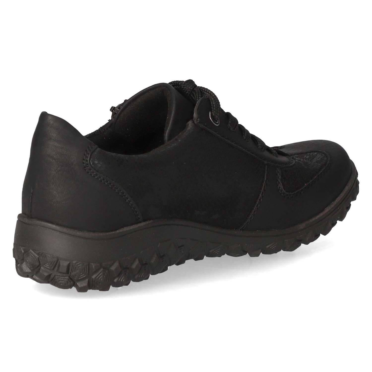 Rieker Rieker Sneaker Low 59501-00 Damen Textil & Synthetik black Schnürschuh – Bild 4 von 5