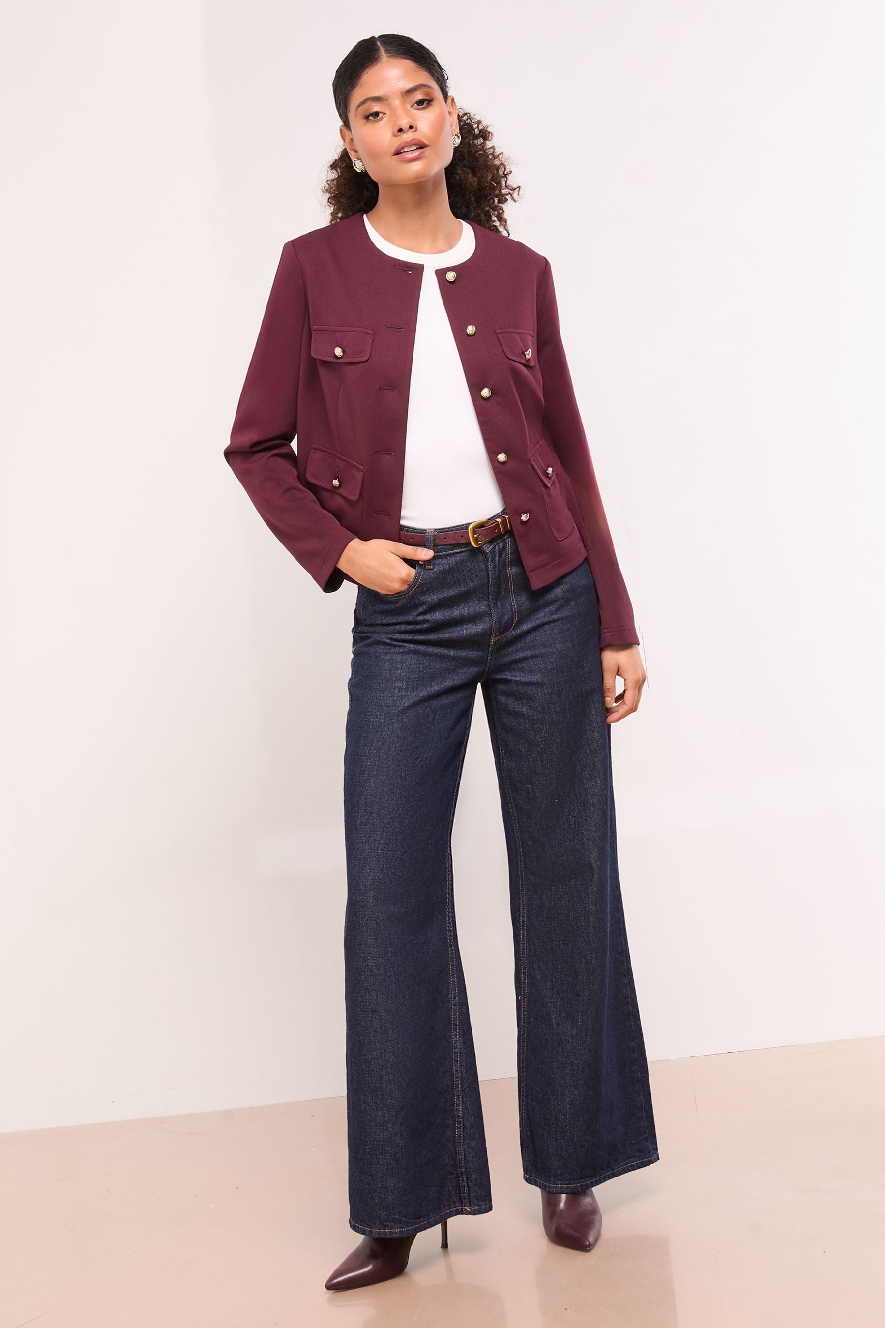 LIPSY Kurzjacke Lipsy Jacke, Regular Fit (1-St)