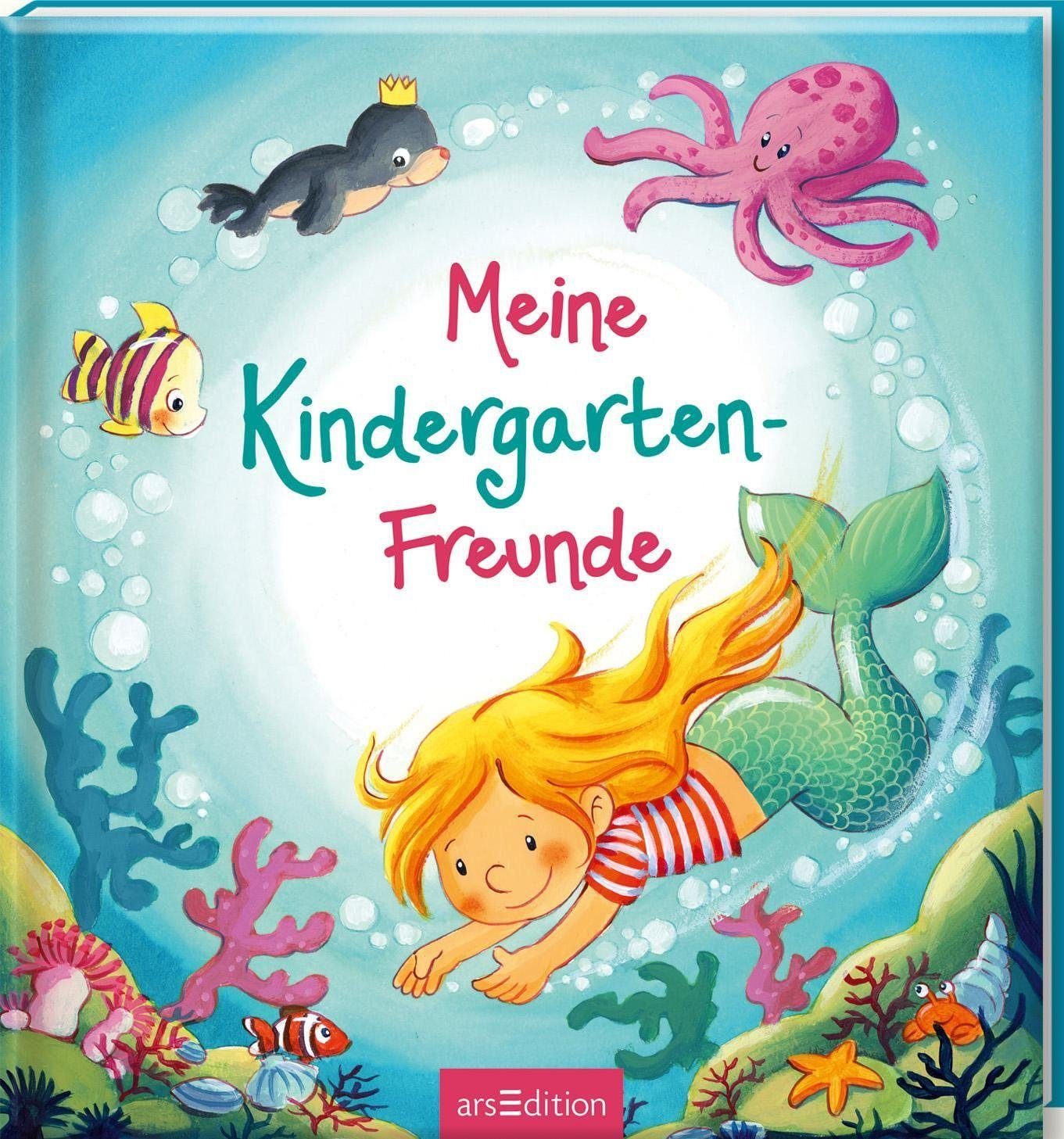 Mercedes Notizbuch Meine Kindergarten-Freunde (Meerjungfrau)
