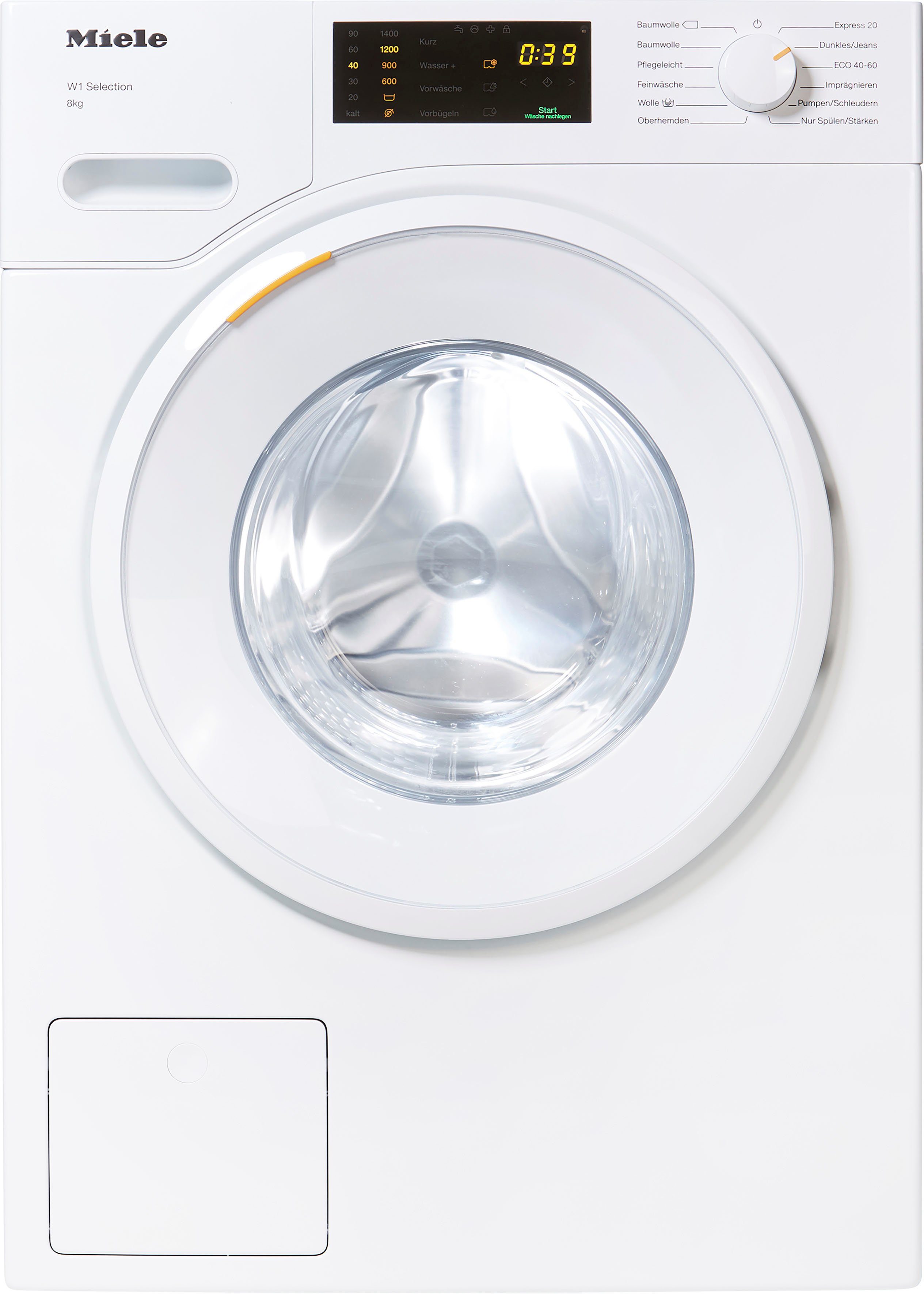 Miele Waschmaschine WSD123 WCS 8kg, 8 kg, 1400 U/min