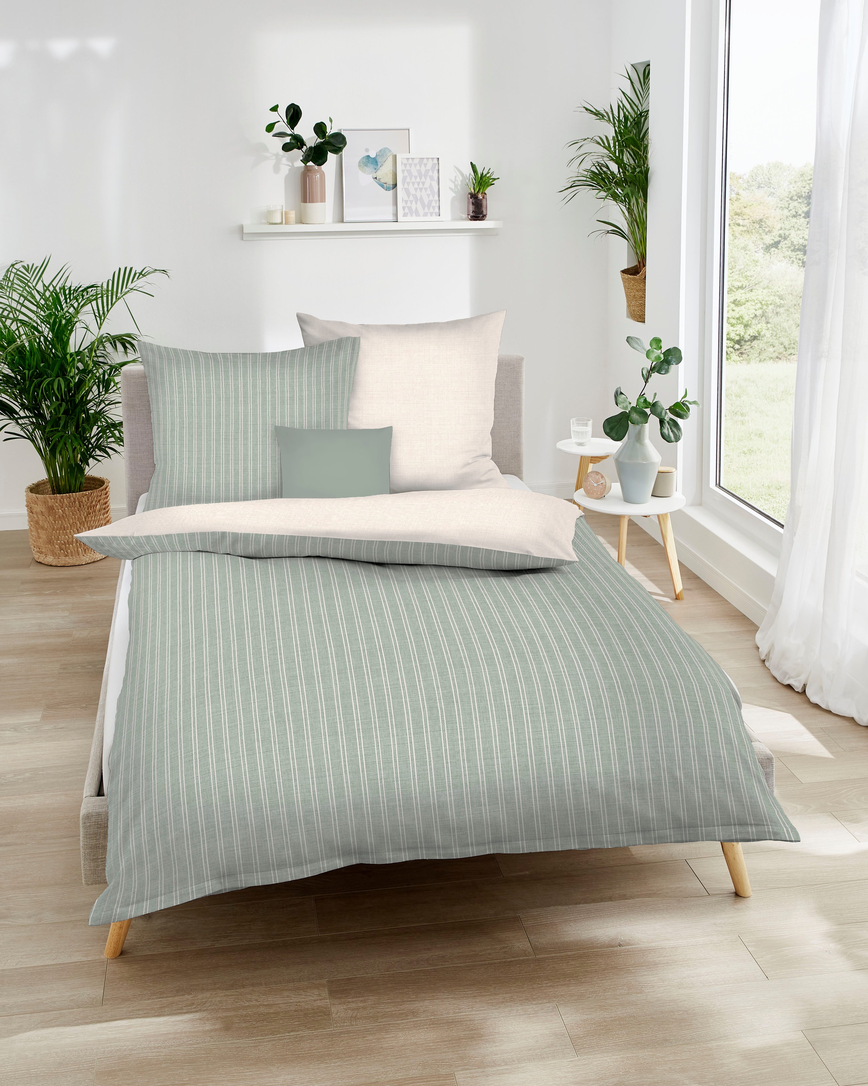 Kaeppel Bettwäsche Eternity, Mako-Satin, 2 teilig