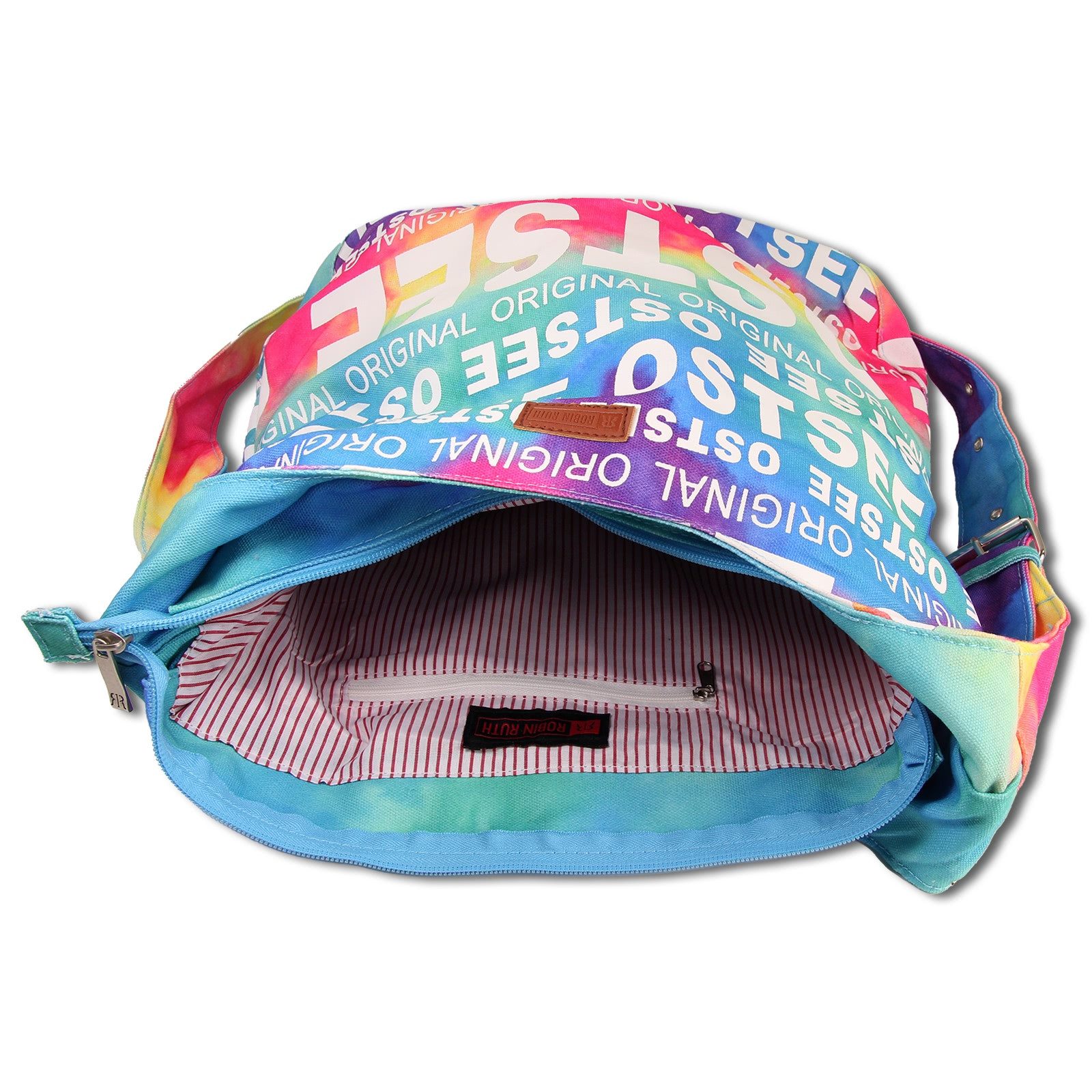 Robin Ruth Schultertasche Robin Ruth Schultertasche Polyester (Schultertasche), Schultertasche Polyester, Baumwolle, mehrfarbig ca. 32cm hoch