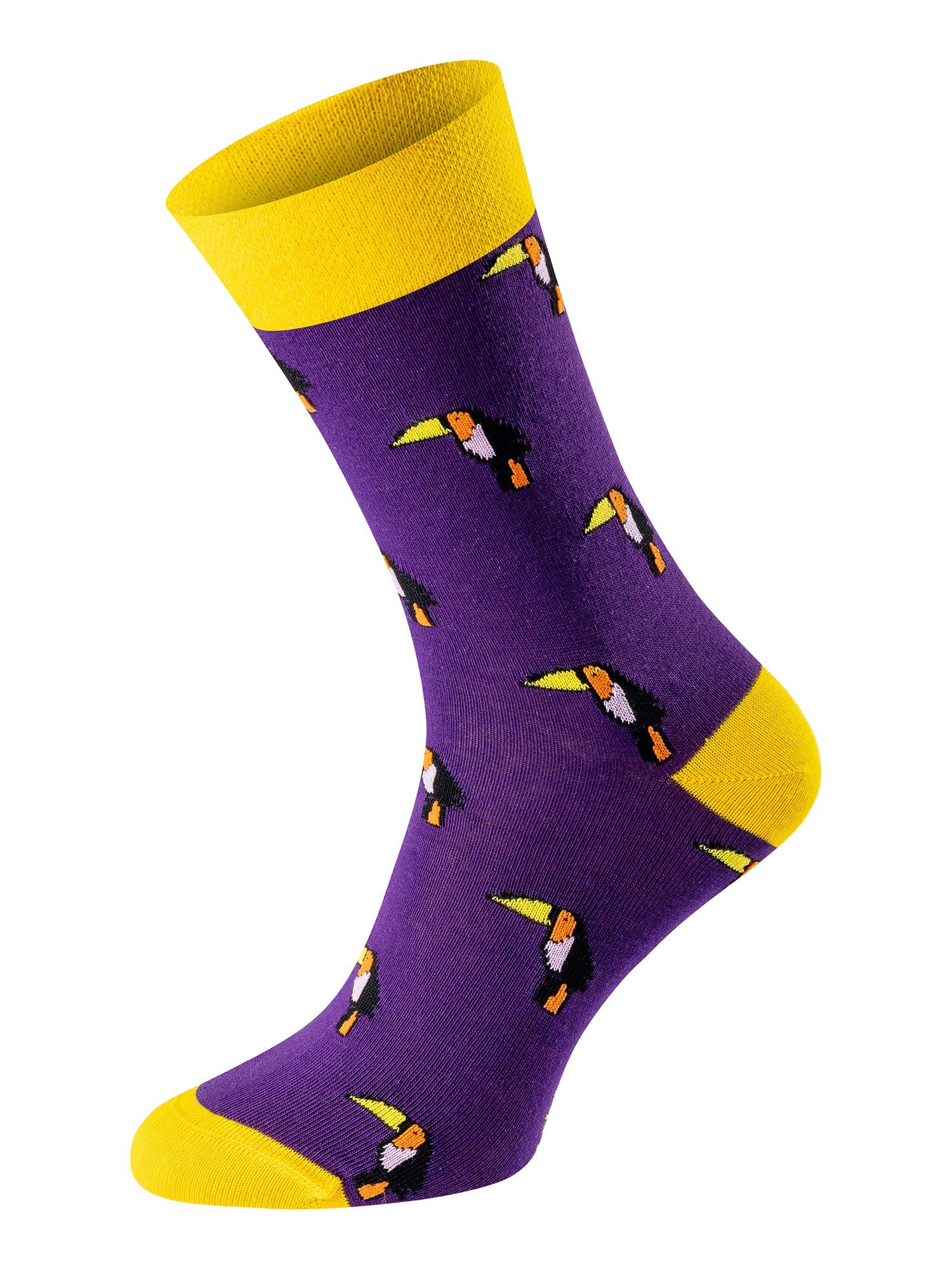 Chili Freizeitsocken Banderole Socks Leisure Lifestyle Tucan