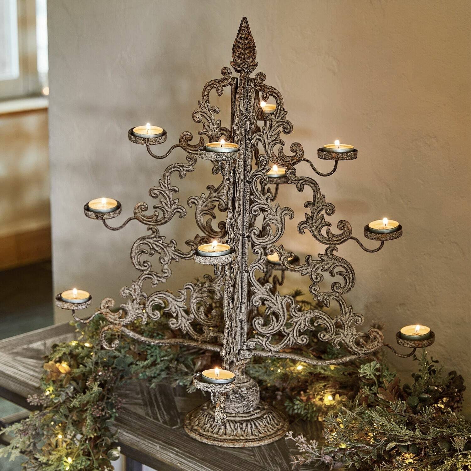 Mirabeau Deko-Baum Weihnachtsfigur antikbraun Valledupar