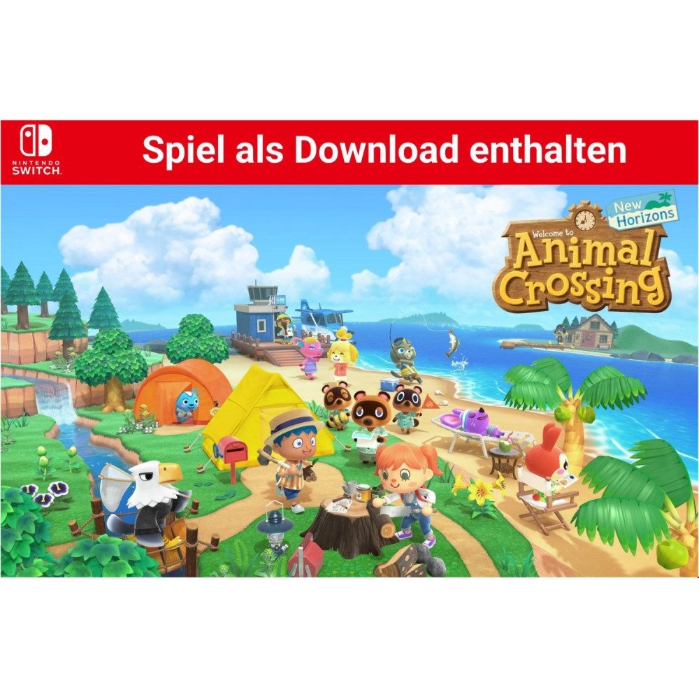Nintendo Switch Lite & Animal Crossing: New Horizons - Spielkonsole - coral