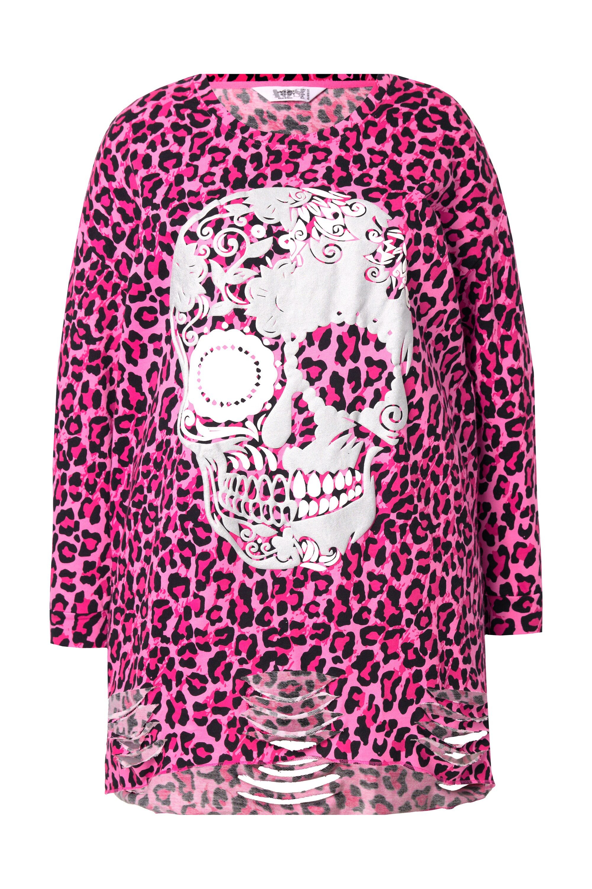 Angel of Style Sweatshirt Sweatshirt Loose Fit Color-Leo Totenkopf günstig online kaufen