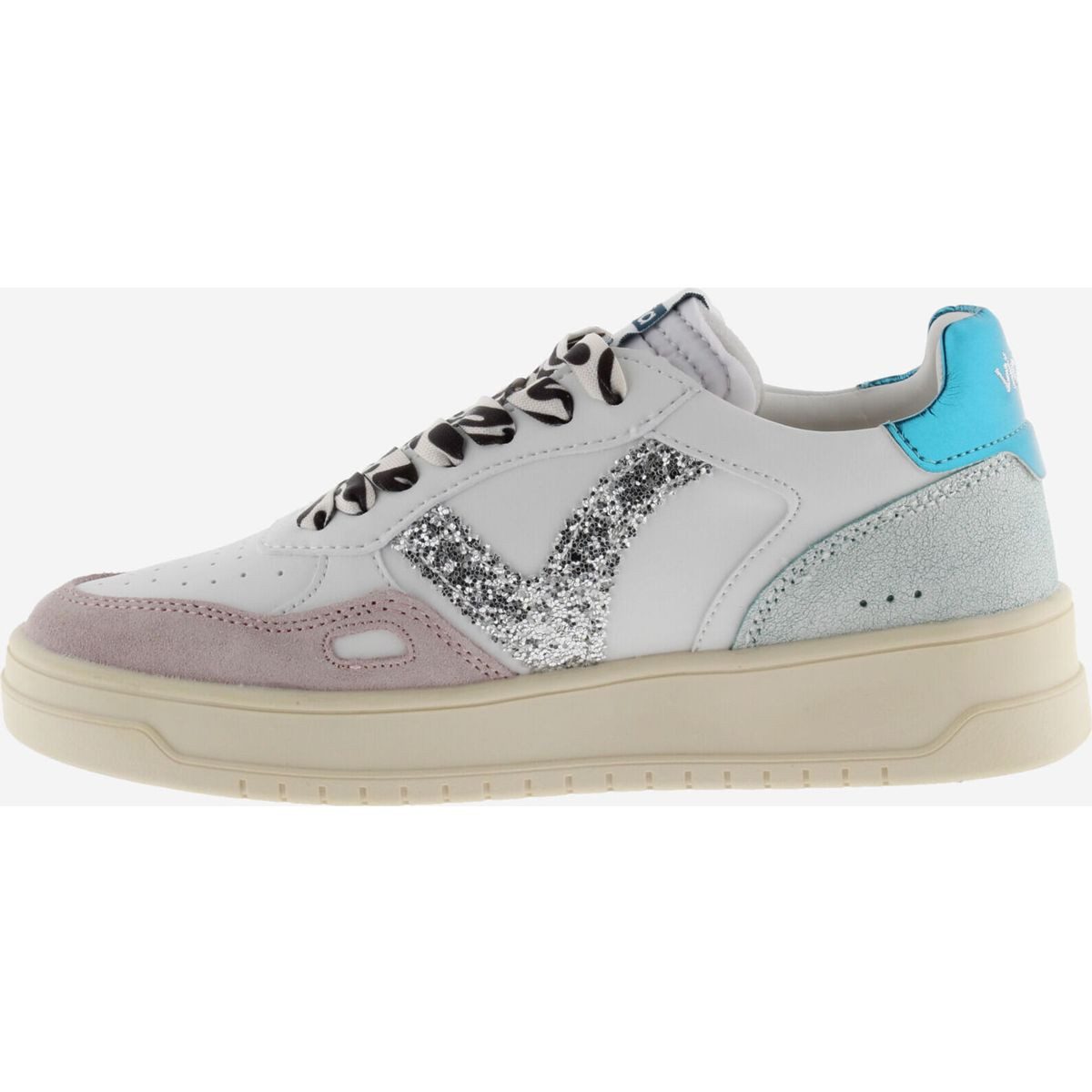 Victoria Seúl Efecto Piel/Serraje & Fantasia Women Outdoorschuh Damen-Sportschuhe in Lederoptik mit Glitzerelementen und Animal-Print