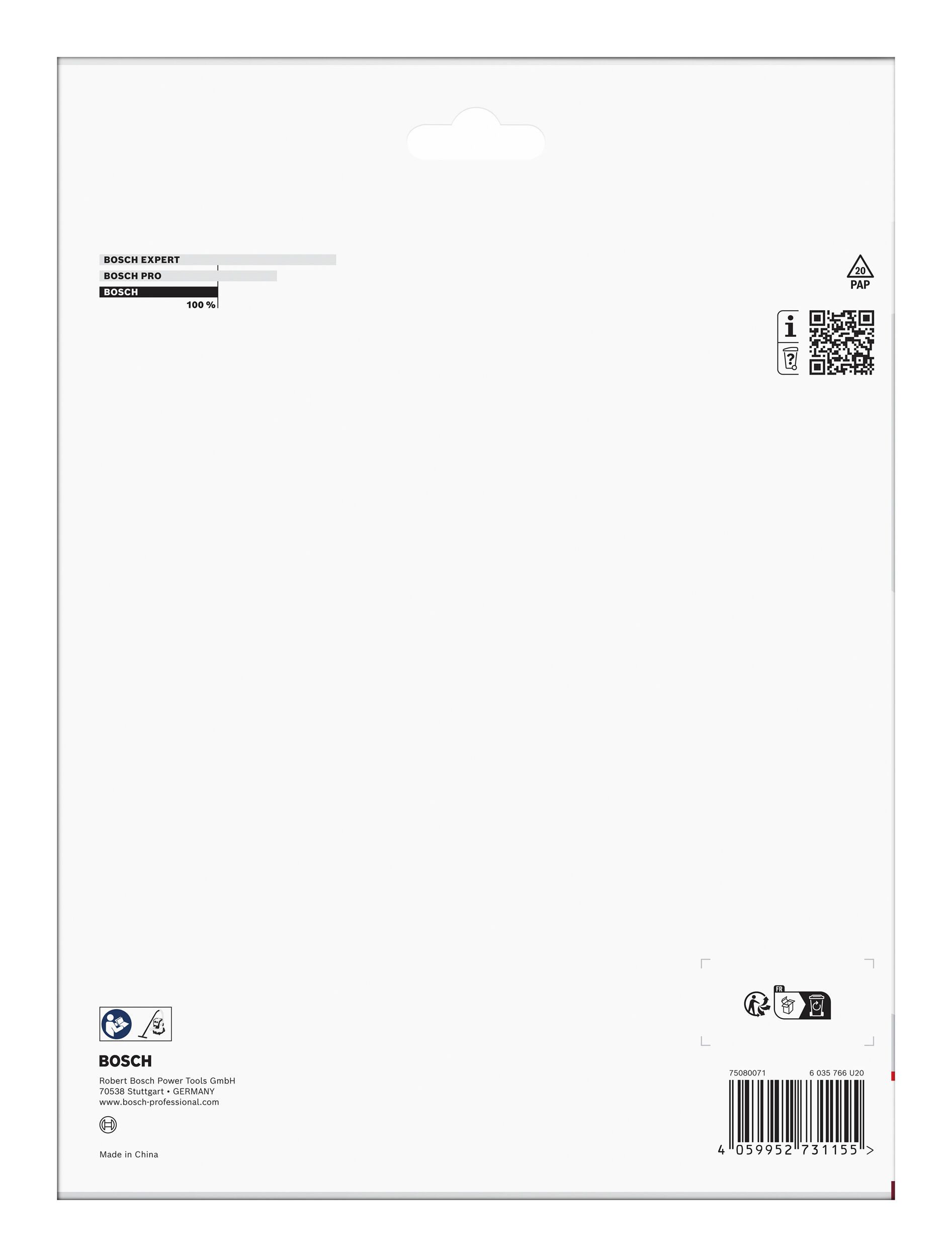 BOSCH Staubsaugerbeutel, Papierbeutel für Staubsauger - 5er Pack (5 Stück)