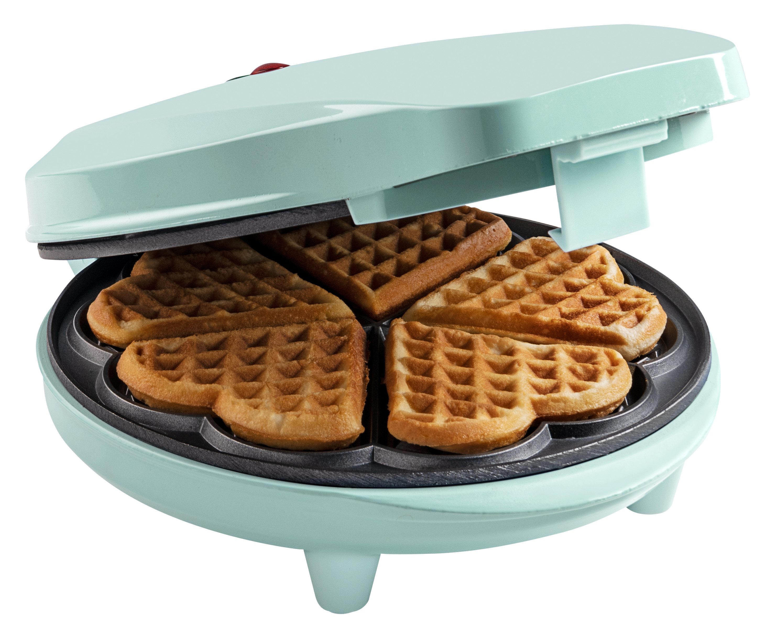 bestron Waffeleisen ASW217, 700 W, mit Backampel