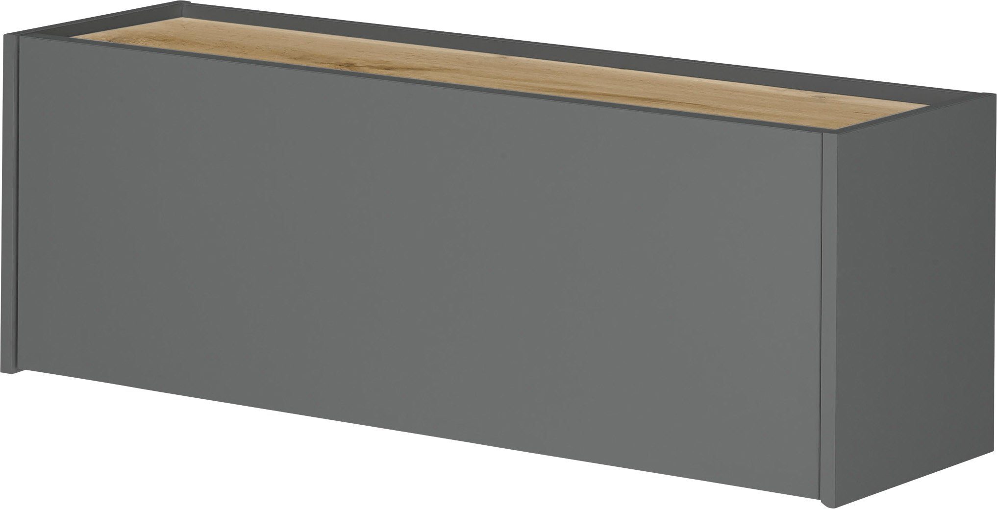 Home affaire Mehrzweckschrank GiRON/CiTY, Wandgarderobe in vier Farben, Wandschrank Hängeschrank zeitlos modern, wohnliches Home Office, Breite 100 cm