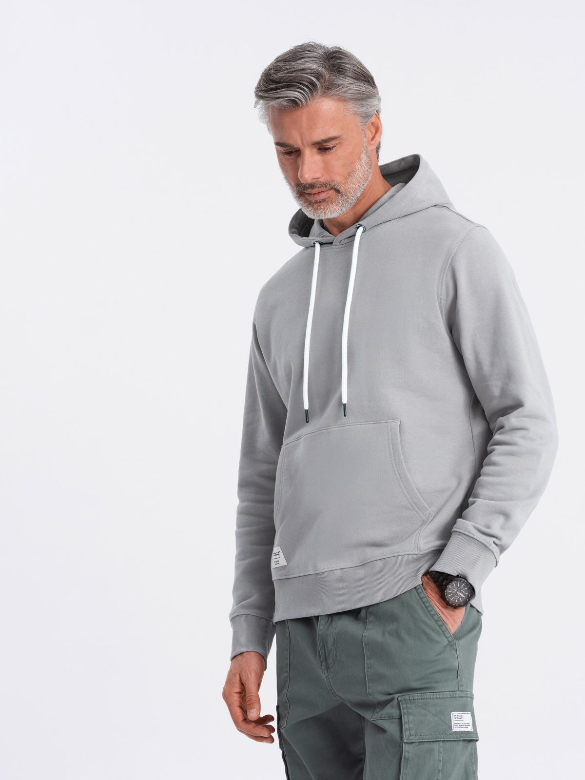 OMBRE Kapuzenpullover Herren Känguru-Sweatshirt mit Kapuze günstig online kaufen