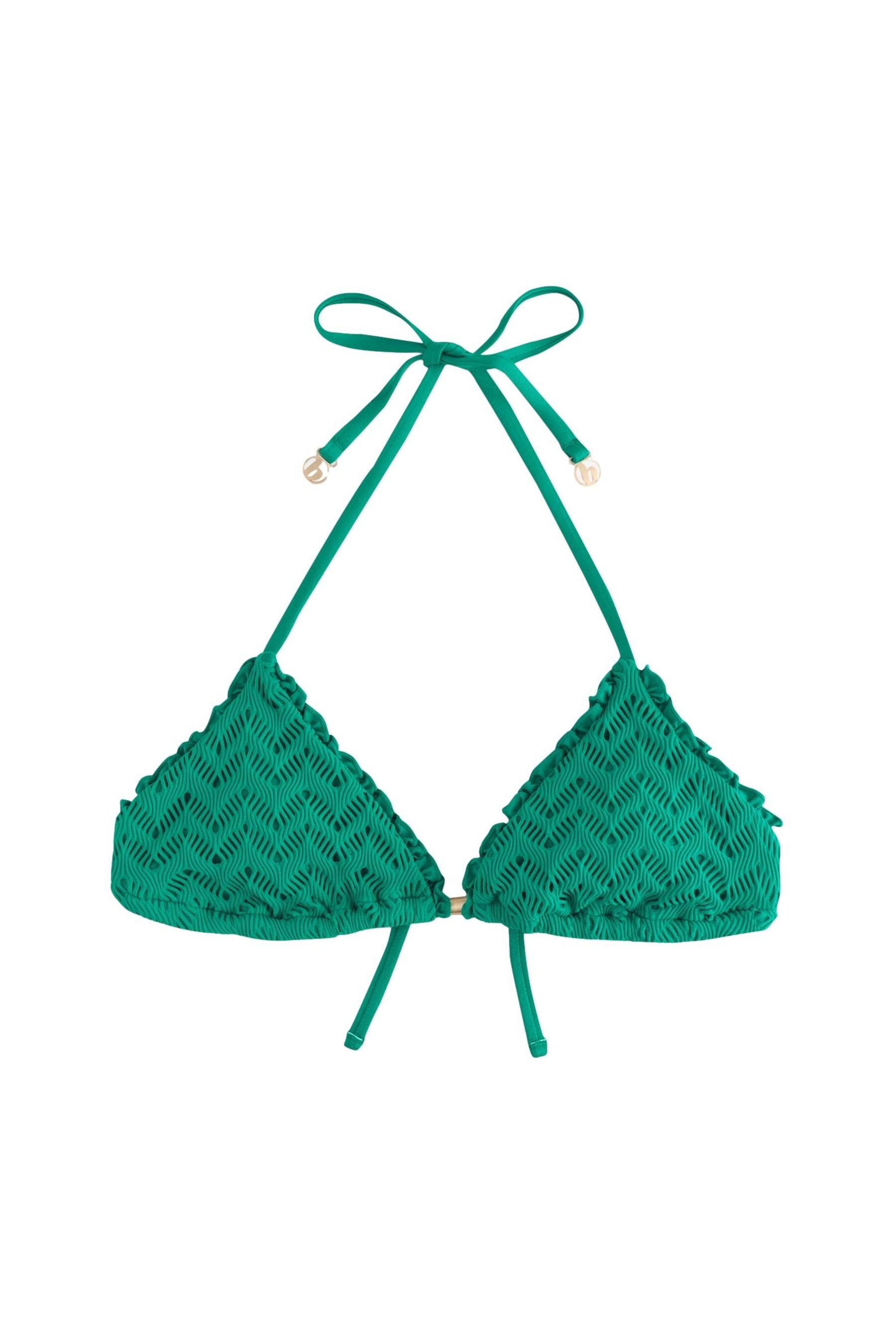 Triangel-Bikini-Top B by Ted Baker gehäkeltes Triangel-Bikinioberteil