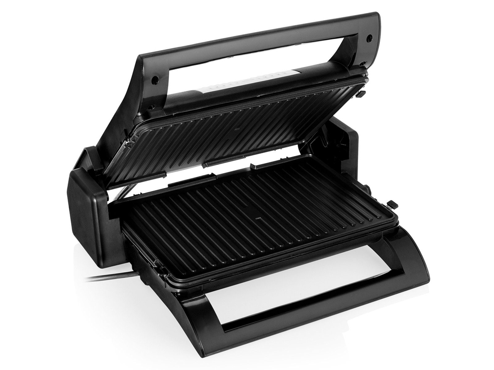 Nova Kontaktgrill, 1500 W, Elektro Indoor Tisch-Grill Multigrill Waffeleisen Teppanyaki & Zange