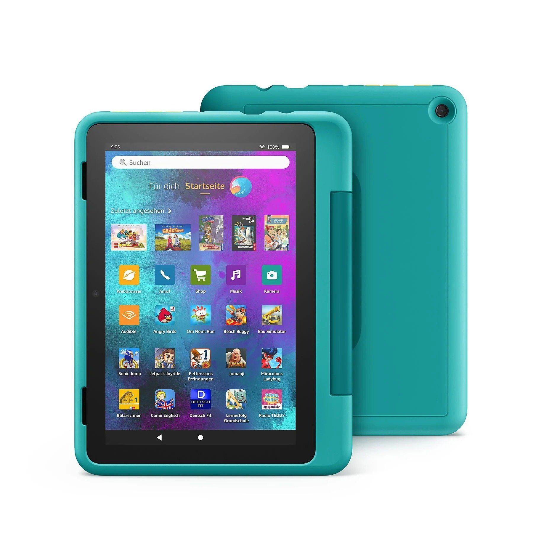Fire HD 8 Kids Pro HD-Display, speziell für Kinder von 6 bis 12 Jahren Tablet (8", 32 GB, FireOS, Kindertablet Lerntablet)