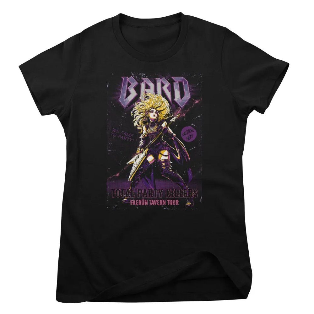 DUNGEONS & DRAGONS T-Shirt Bard - The Total Party Killers Girly Tee