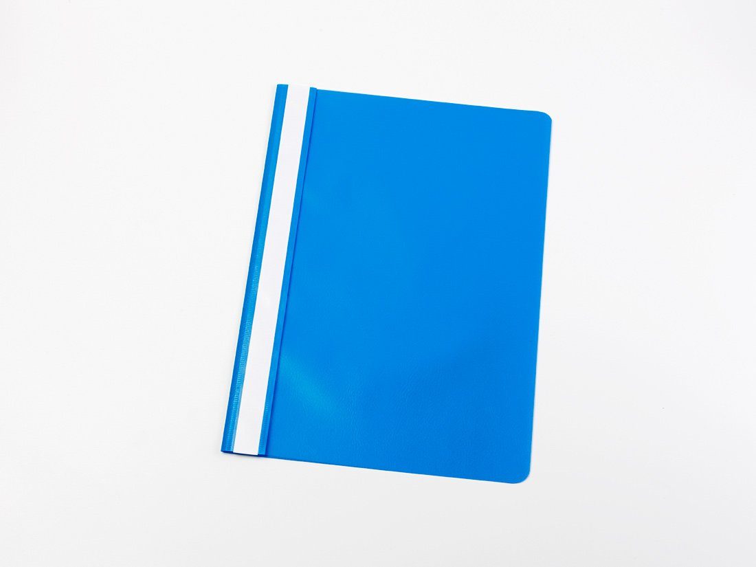 Hefter Schnellhefter DIN A4 / PP / Farbe: mittel-blau
