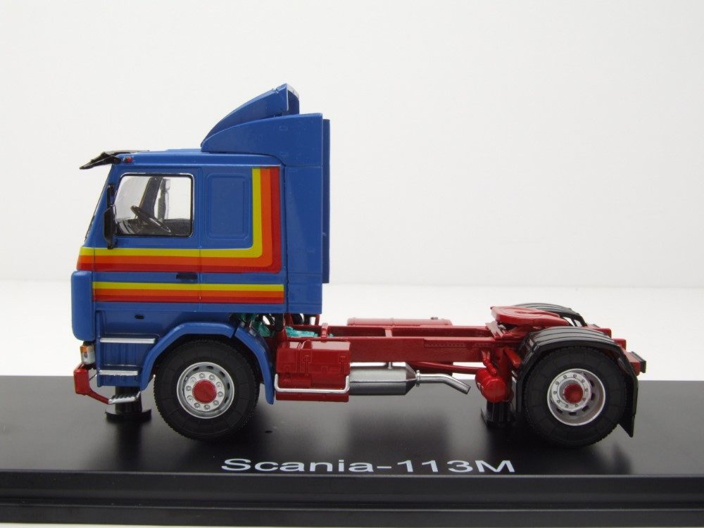 Premium ClassiXXs Modellauto Scania 113 M Zugmaschine 1987 blau, Maßstab 1:43