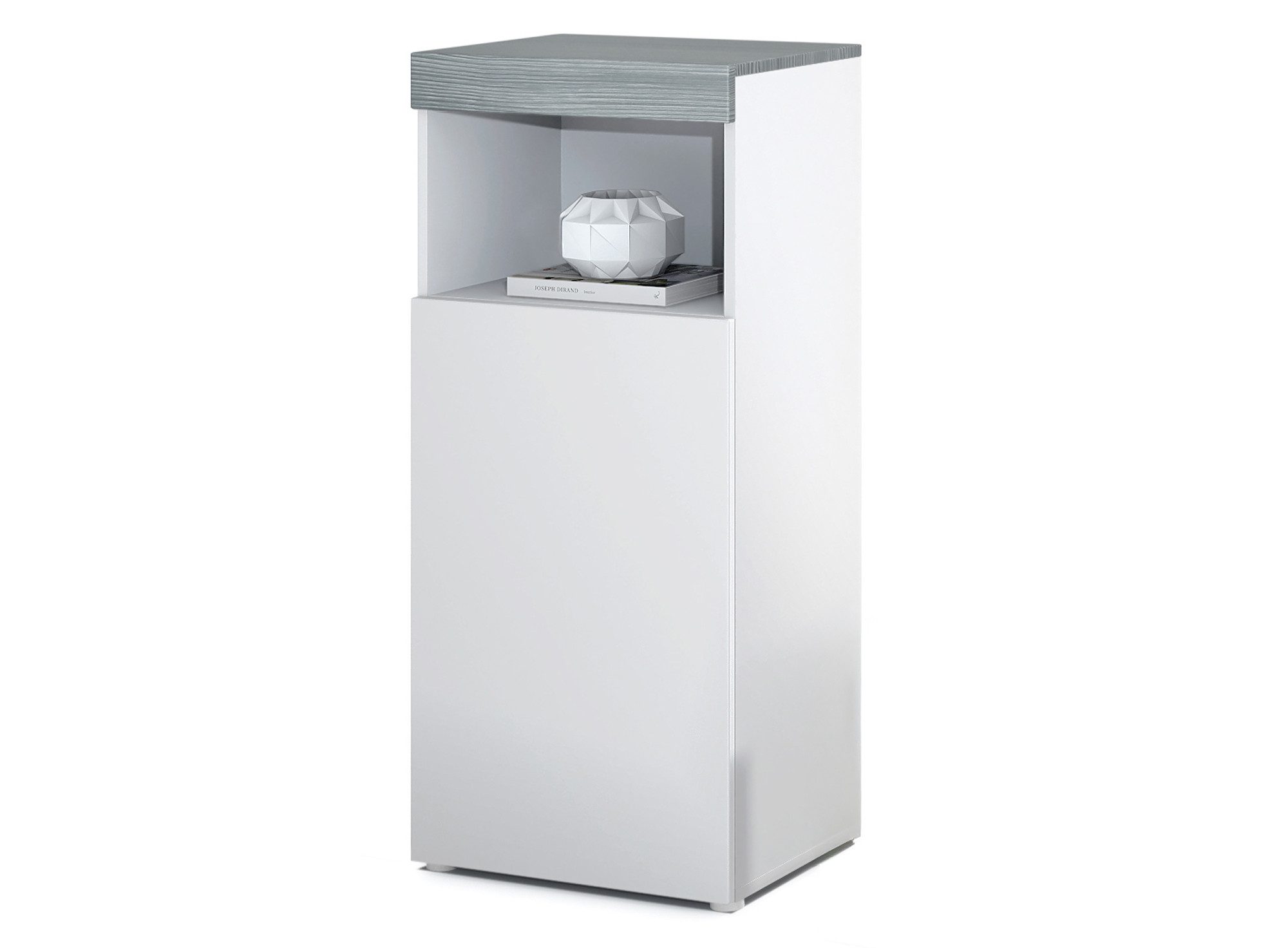 Vladon Standvitrine Pure (Vitrine, Korpus, Avola-Anthrazit günstig online kaufen
