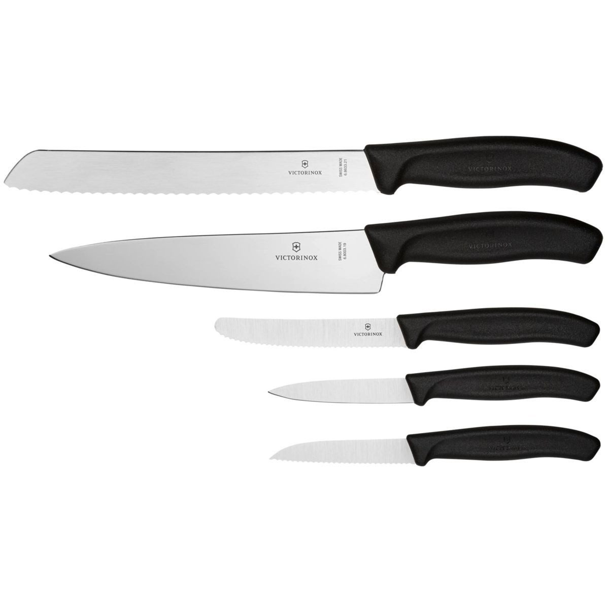 Victorinox Zubereitungsmesser Swiss Classic Küchengarnitur 5 tlg.