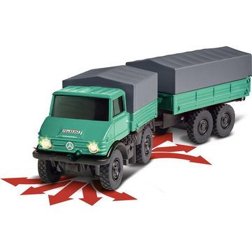 CARSON RC-Truck 1:87 MB Unimog Forst m.Häng.2.4G 100%RTR