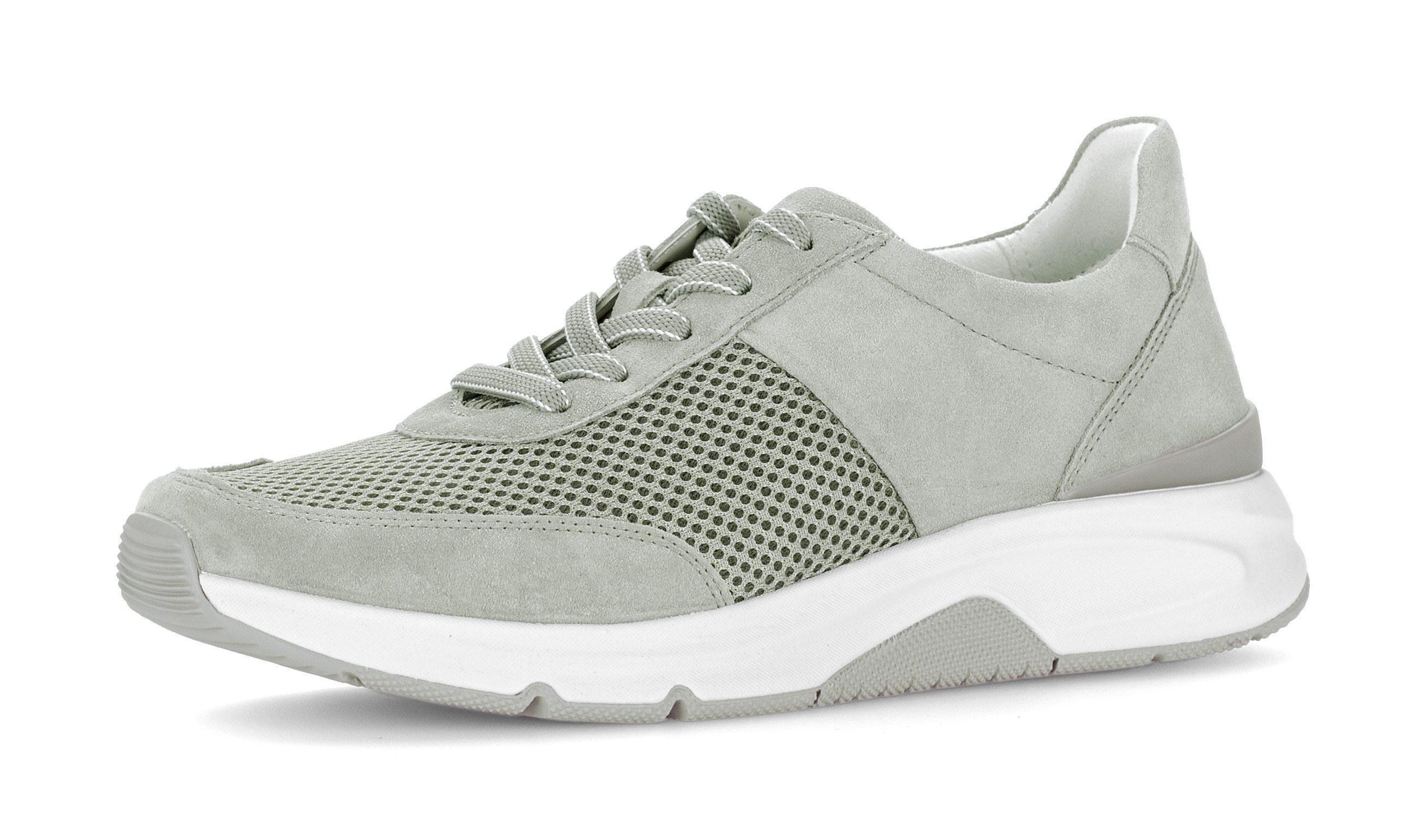 rollingsoft Keilsneaker, Freizeitschuh, Halbschuh, Schnürschuh, Logoschriftzug an der Ferse