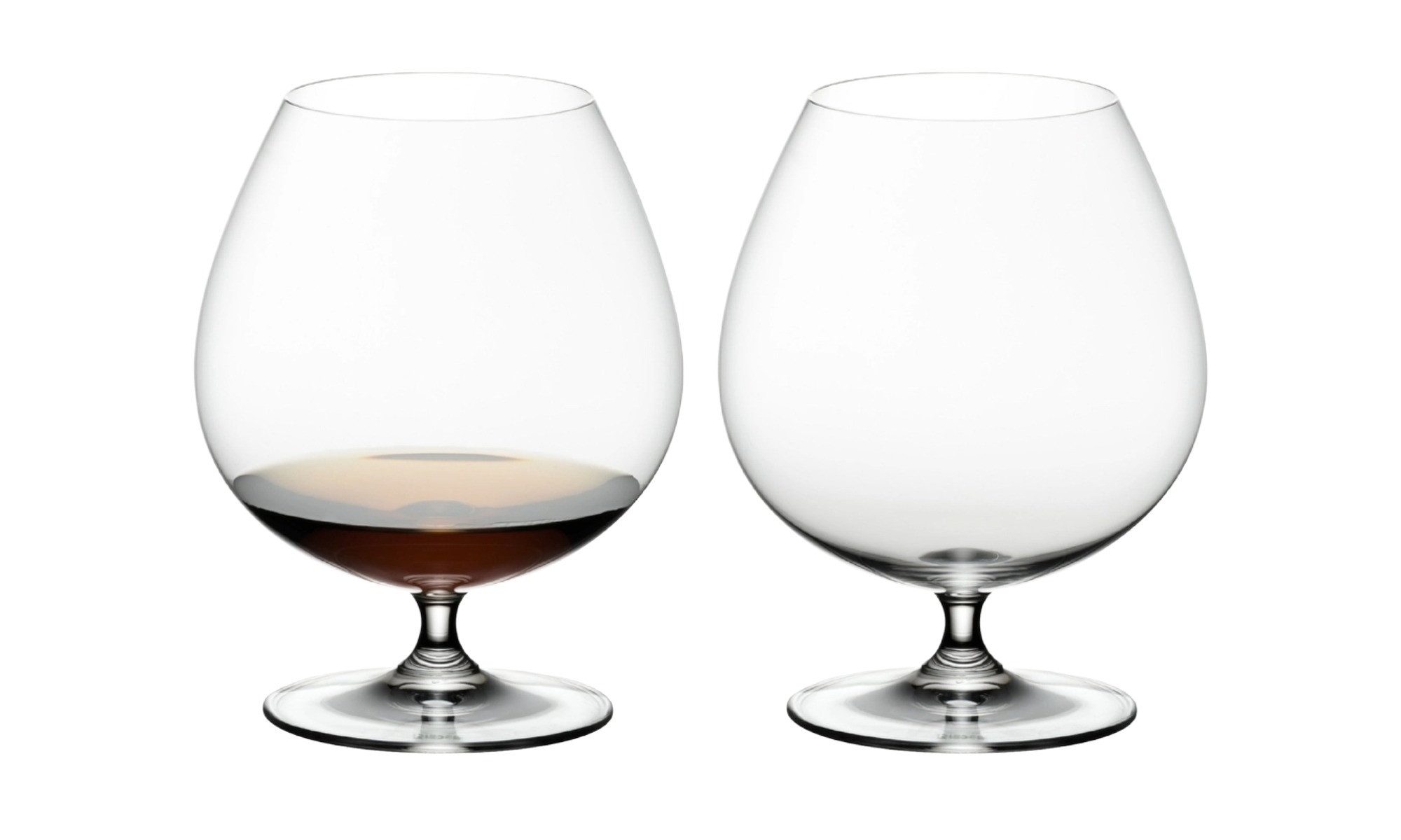 RIEDEL THE WINE GLASS COMPANY Longdrinkglas Riedel Vinum Brandy Spirituosenglas 2er Set, Kristallglas