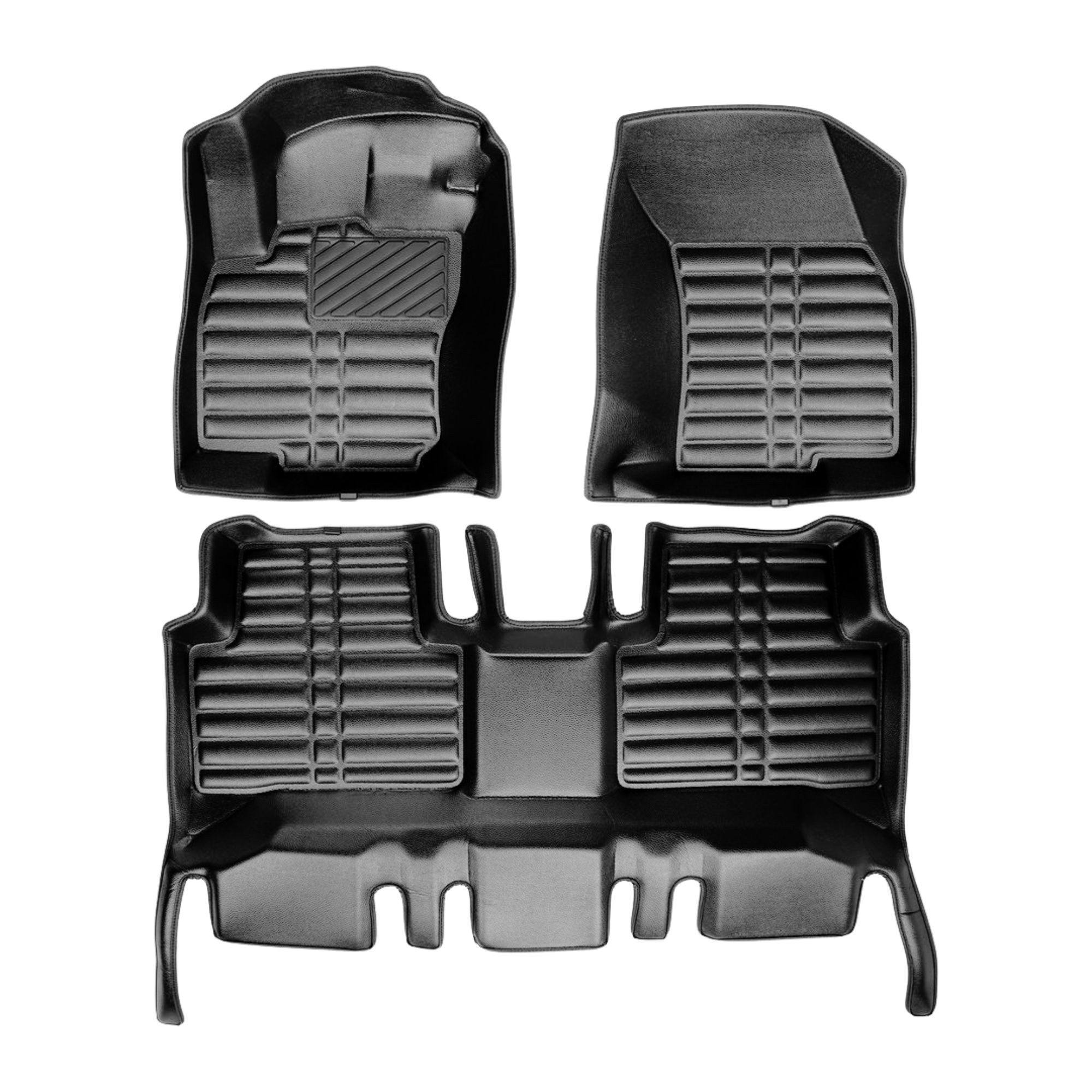 fussmattenprofi.com Auto-Fußmatte 5D Premium Auto Fussmatten für VW Touran (2.Gen) 2015-2026 (1 St), für Volkswagen Volkswagen Touran