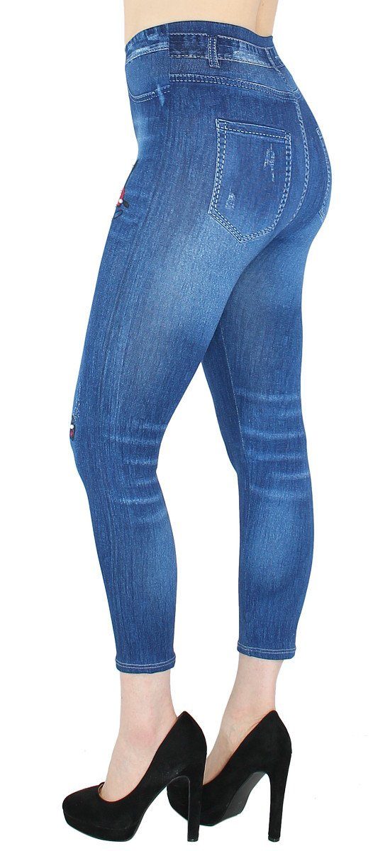 dy_mode 7/8-Leggings Bequemer Damen Capri Jeggings günstig online kaufen