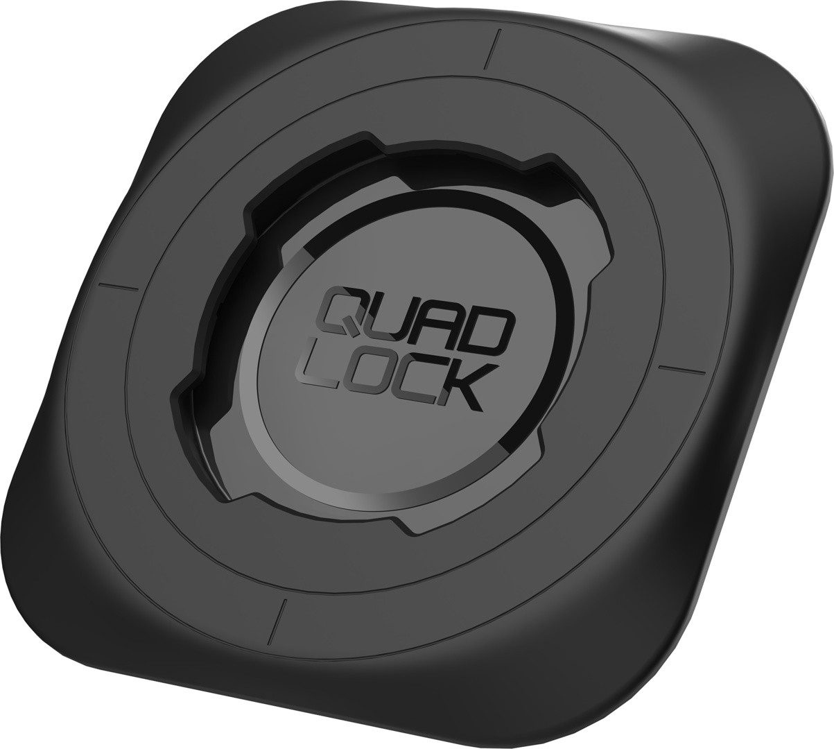 Quad Lock Handy-Halterung QUAD LOCK MAG Universal Adapter Case klebe Pad Rückseite Smartphone