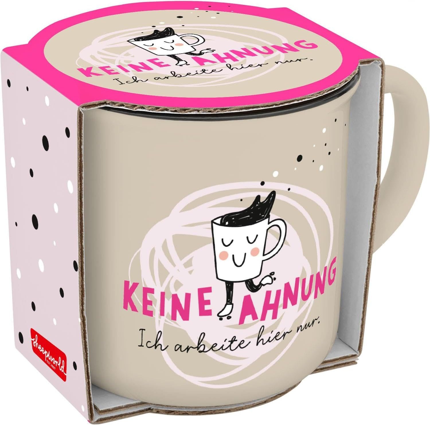Sheepworld Tasse Tasse Lieblings-Becher Tee Kaffeetasse 35cl Geschenk Sheepworld, Porzellan