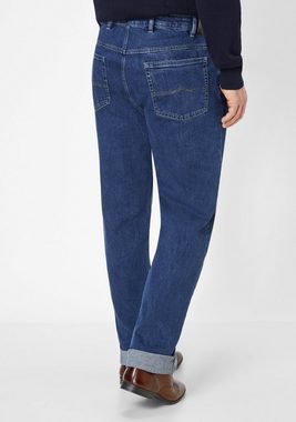 Suprax Regular-fit-Jeans Jeans mit elastischem Komfort-Dehnbund und Sicherheitstasche