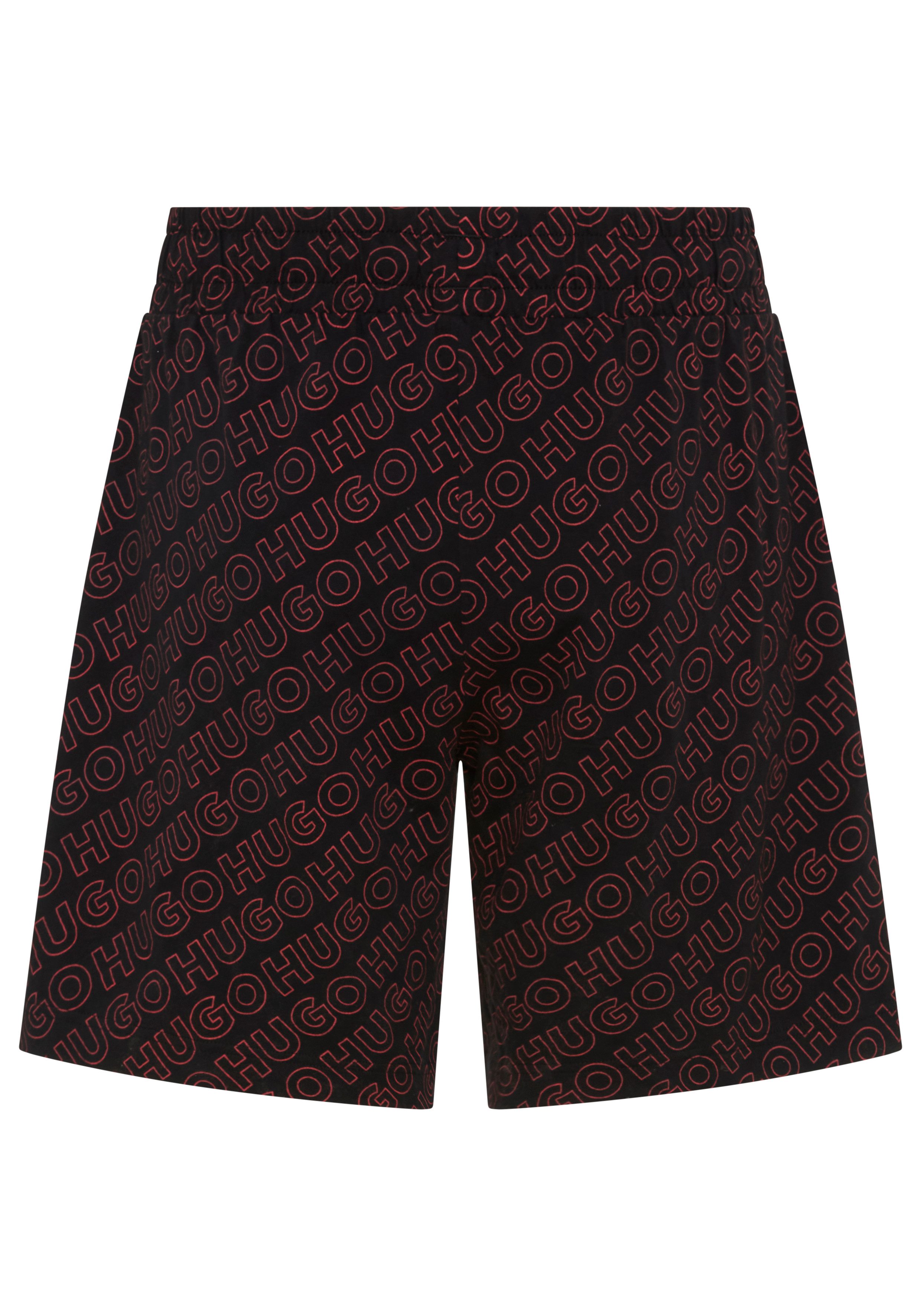 HUGO Pyjamahose EZRA SHORTS aus Baumwolle