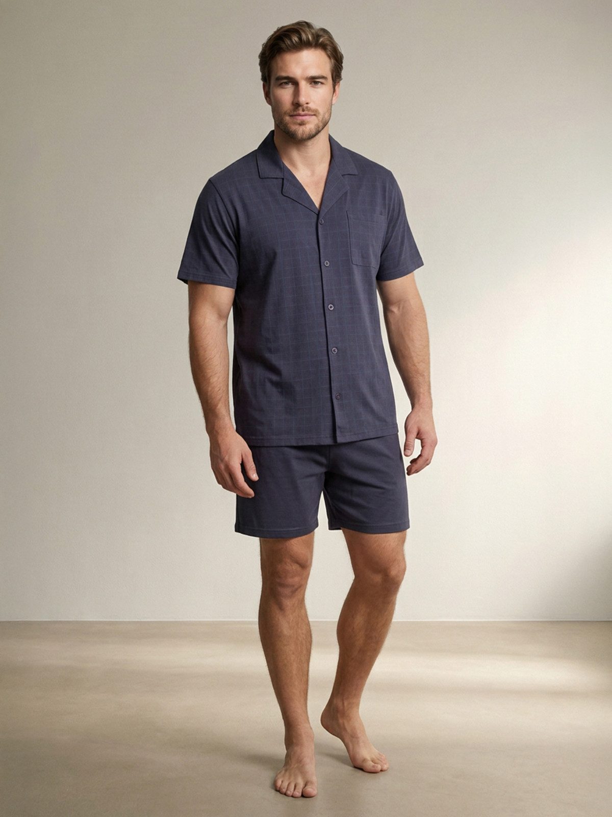 Henry Terre Shorty Pyjama Set Kurz - Karl Karo
