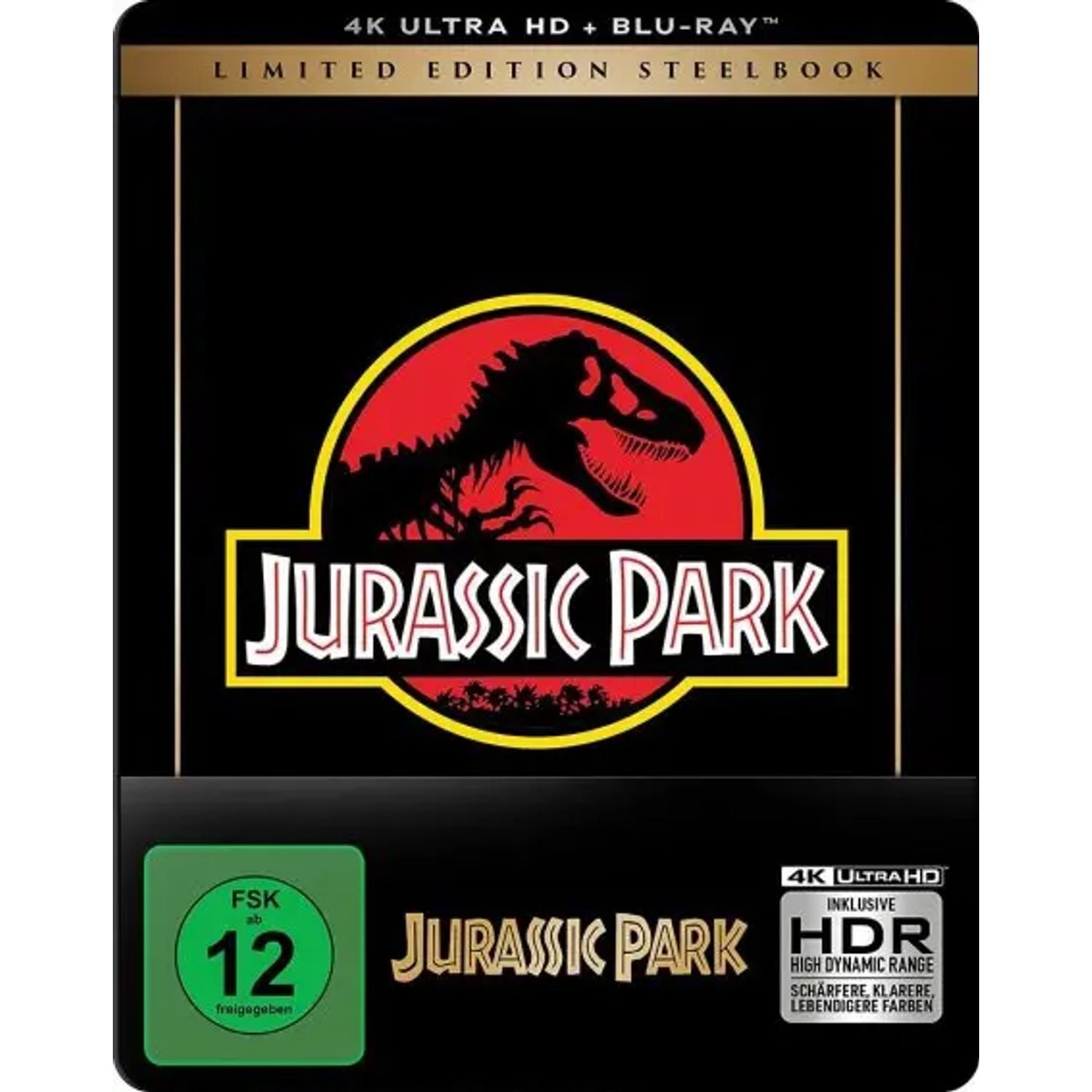 Universal Pictures Blu-ray Jurassic Park,1 4K UHD-Blu-ray + 1 Blu-ray (Steelbook)