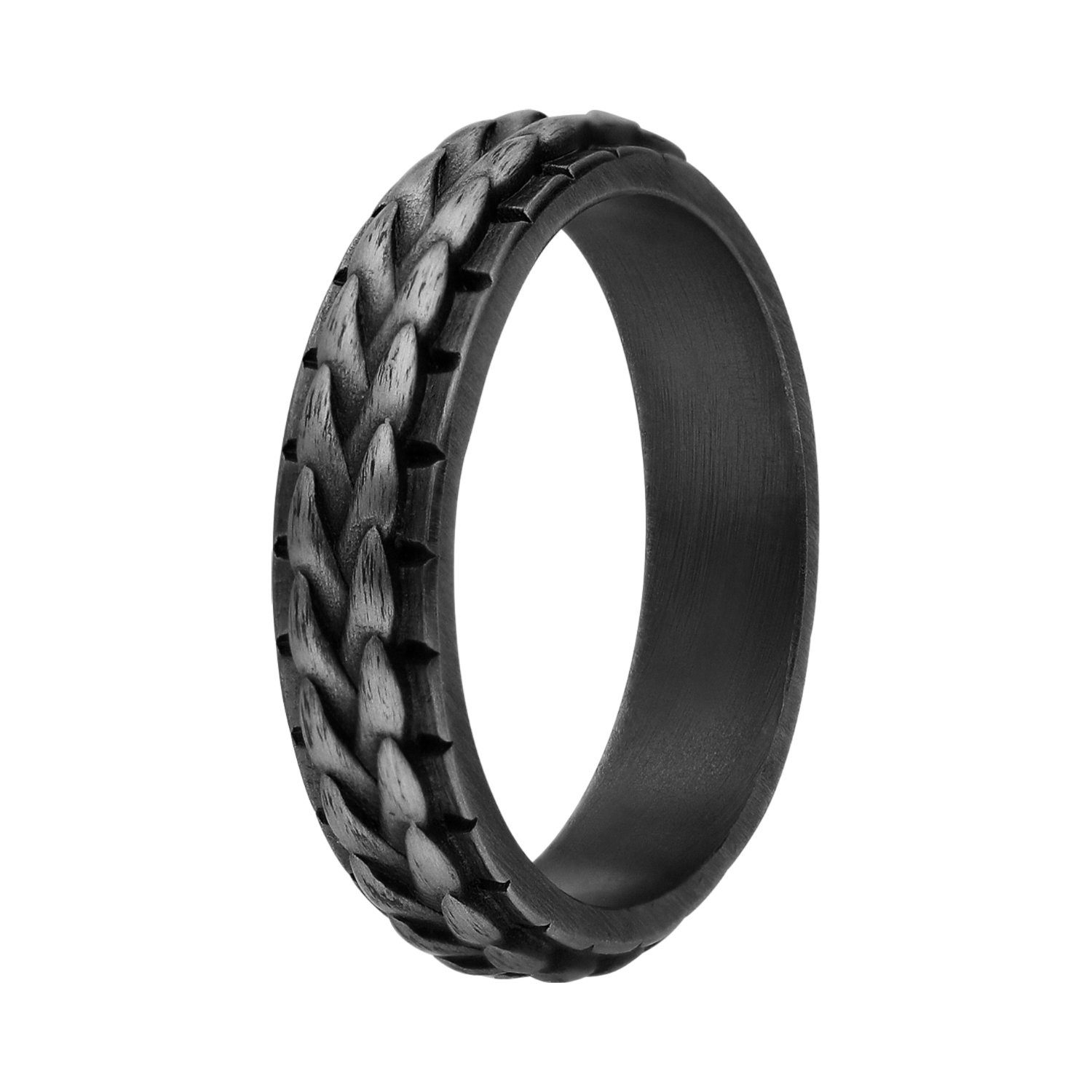 LUCARDI Fingerring Ring - Stahl - Silber - Kinder