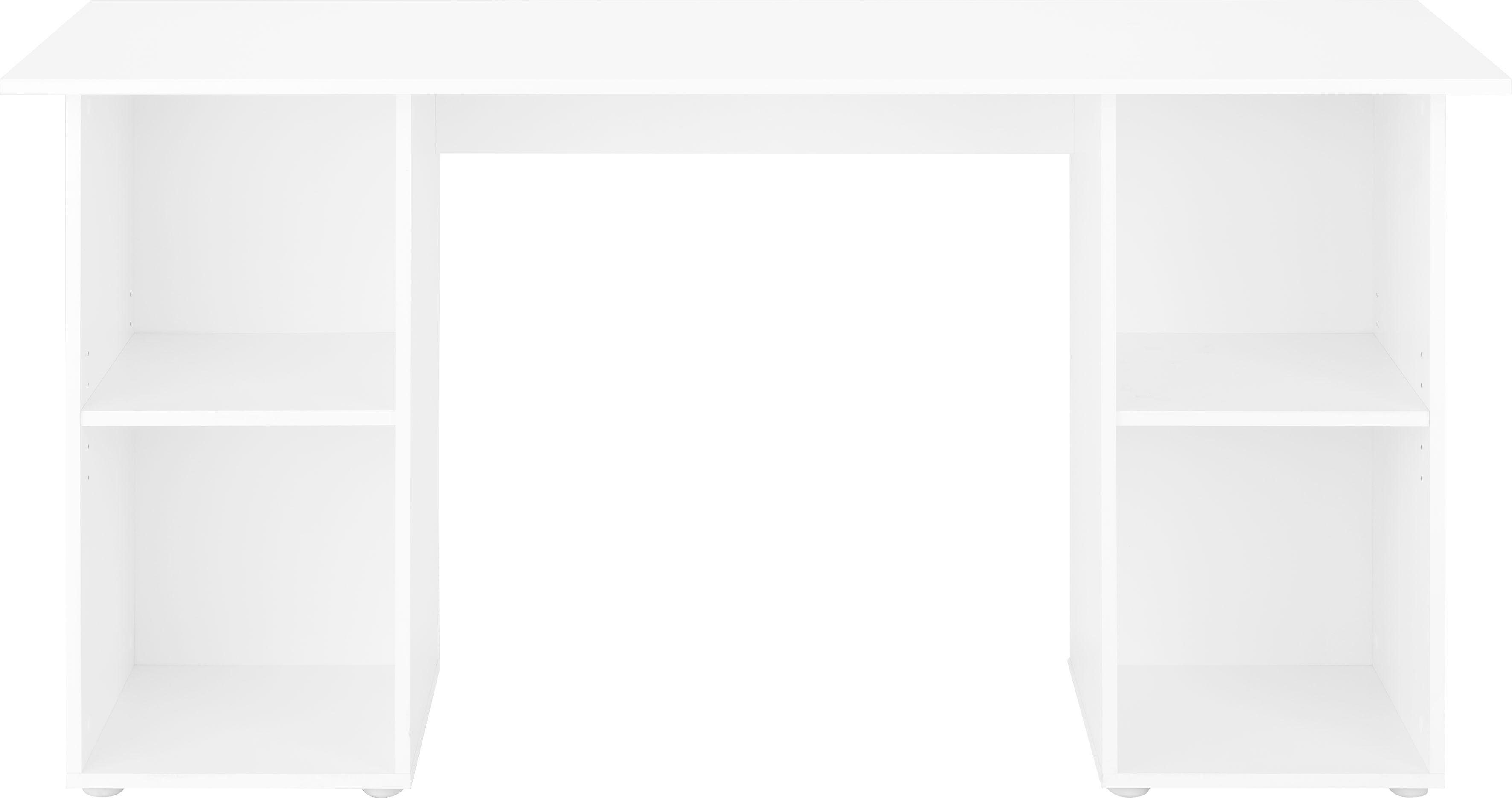 borchardt Möbel Schreibtisch Kai, Regalschreibtisch mit viel Stauraum, Brei günstig online kaufen