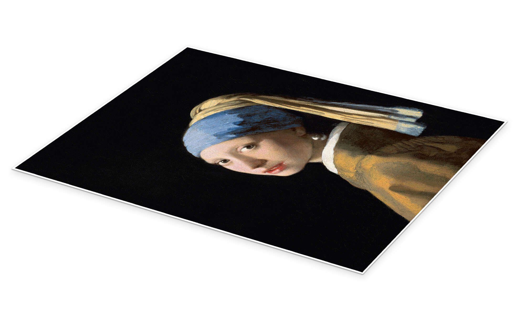 Posterlounge Wandbild Das Mädchen mit dem Perlenohrgehänge, Jan Vermeer, er günstig online kaufen