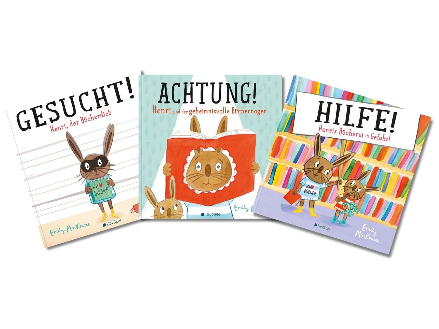 Henri Bilderbuch Set 3er Bundle / Emily MacKenzie