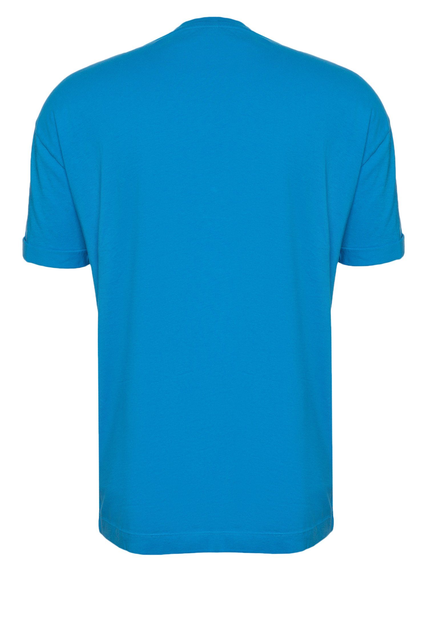 (3505) T-Shirt Thilo Drykorn (1-tlg) Blau